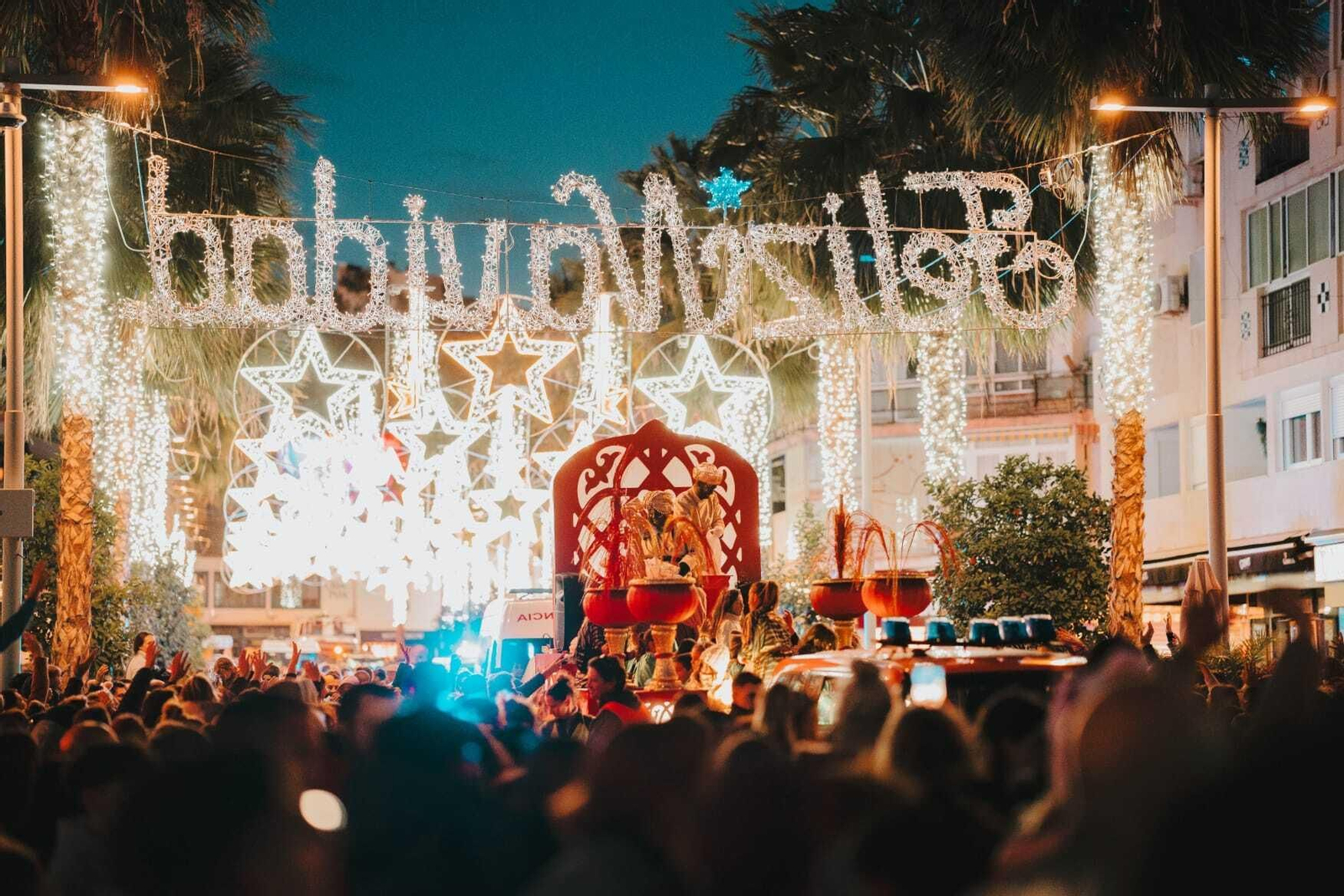 La Cabalgata de Reyes de Torremolinos.