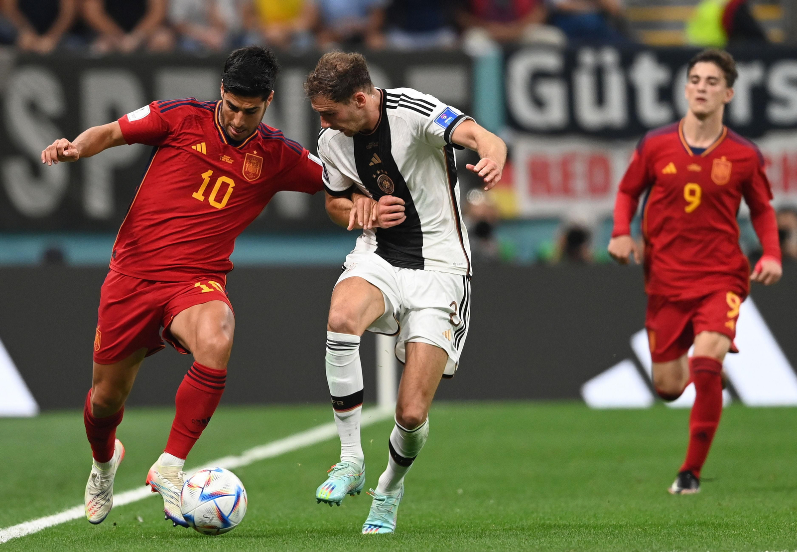 Las fotos del España-Alemania del Mundial de Qatar