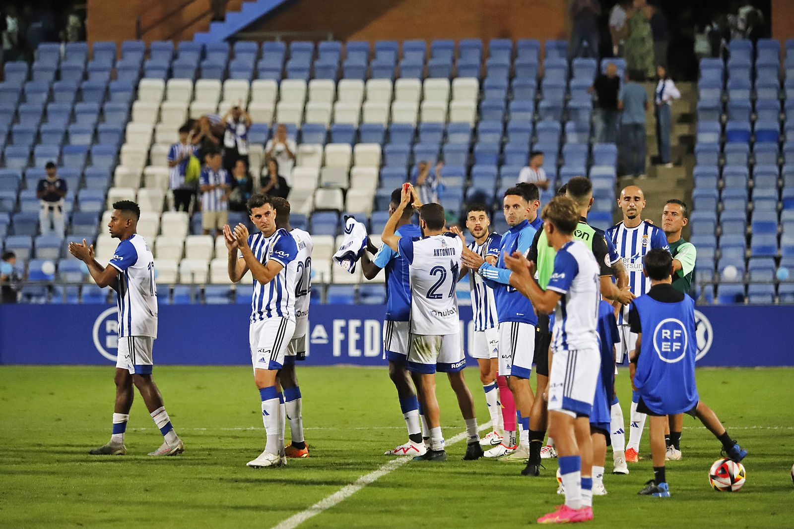 Imágenes del encuentro entre el Recreativo de Huelva y el CD Castellón
