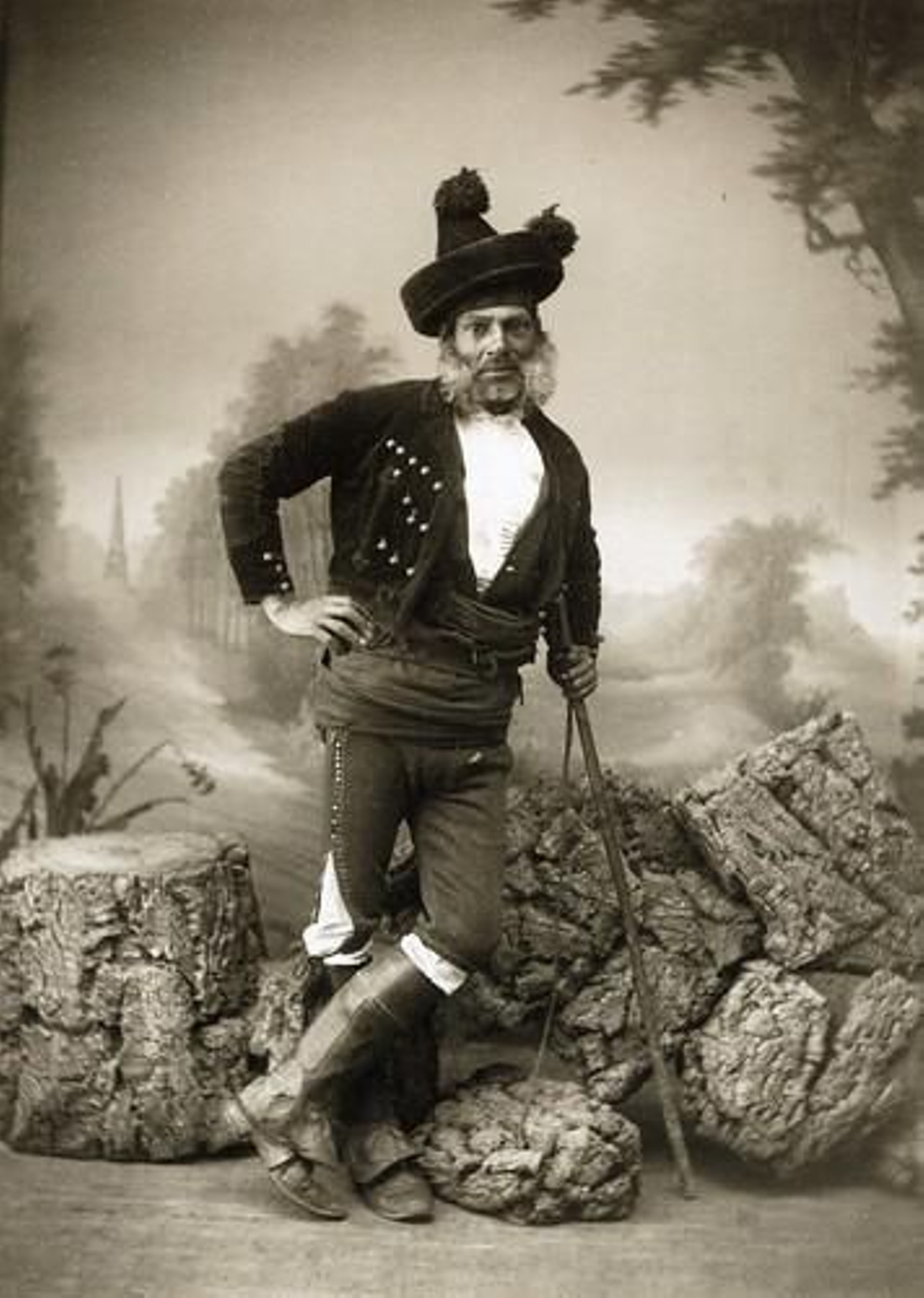 El Chorrojumo fotografiado por Garía Ayola.