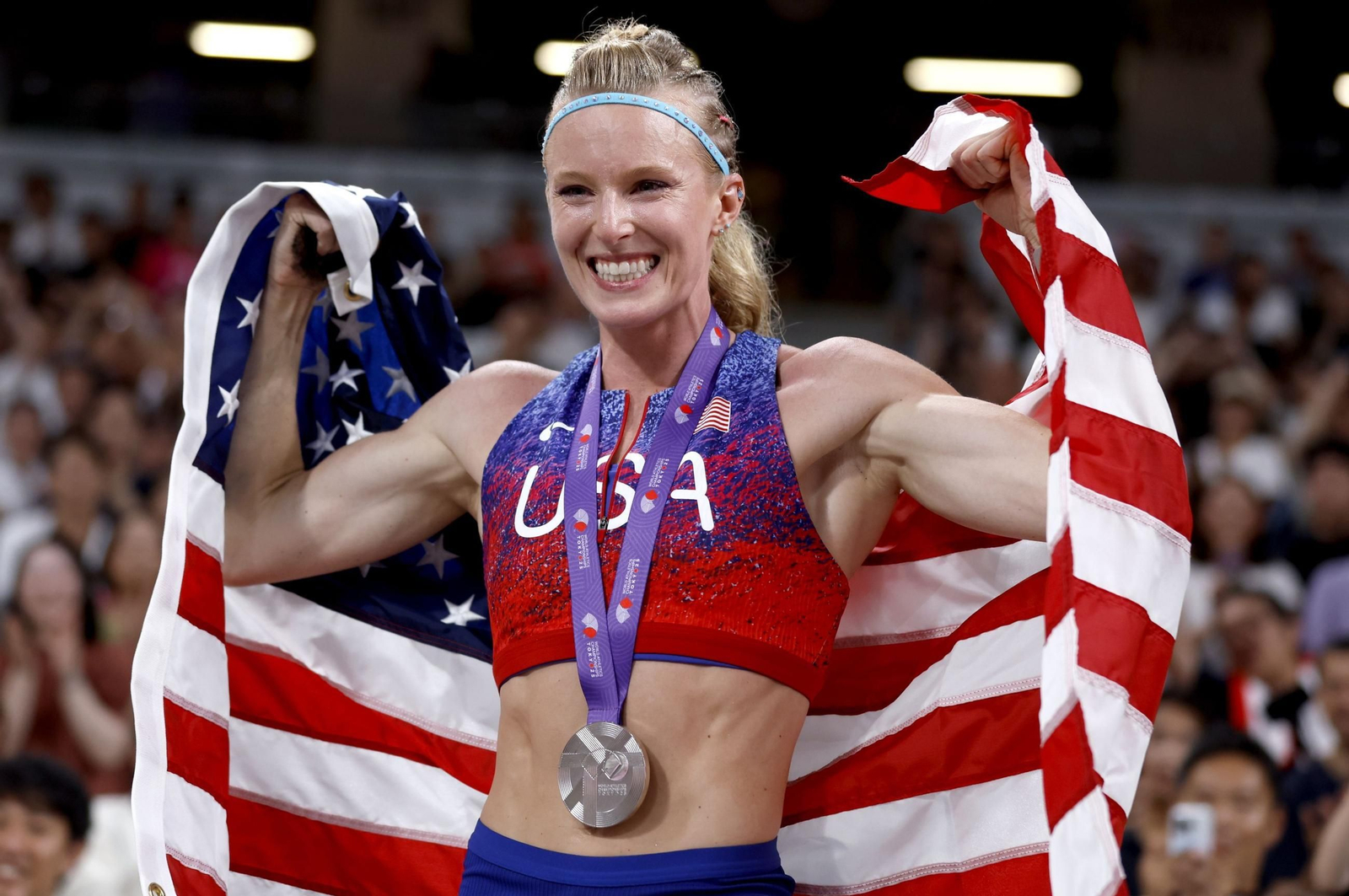 Las fotos de la lesión de Jordan Díaz y del resto de la jornada del Mundial de atletismo