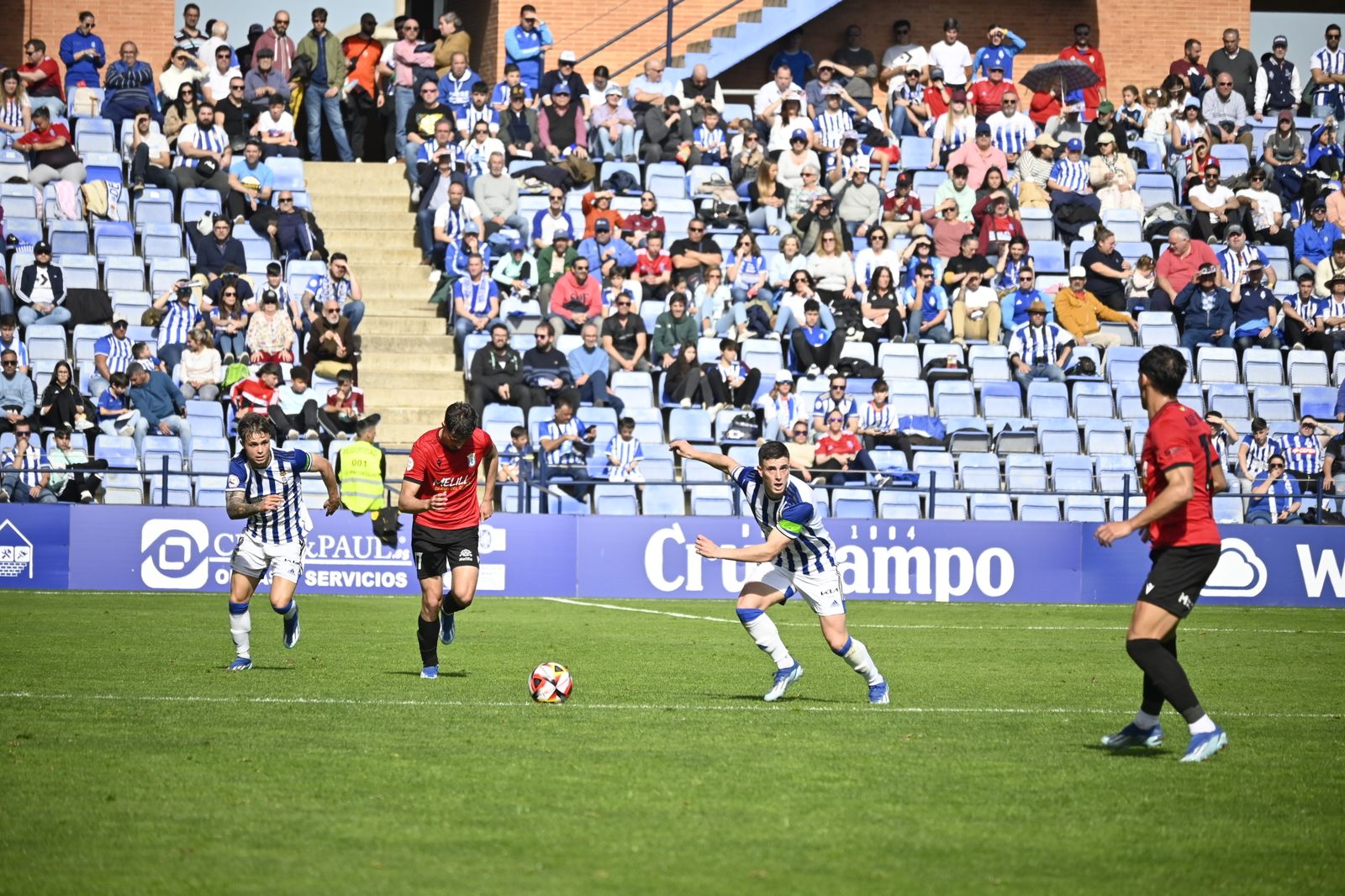 Imágenes del partido: Recre - Melilla