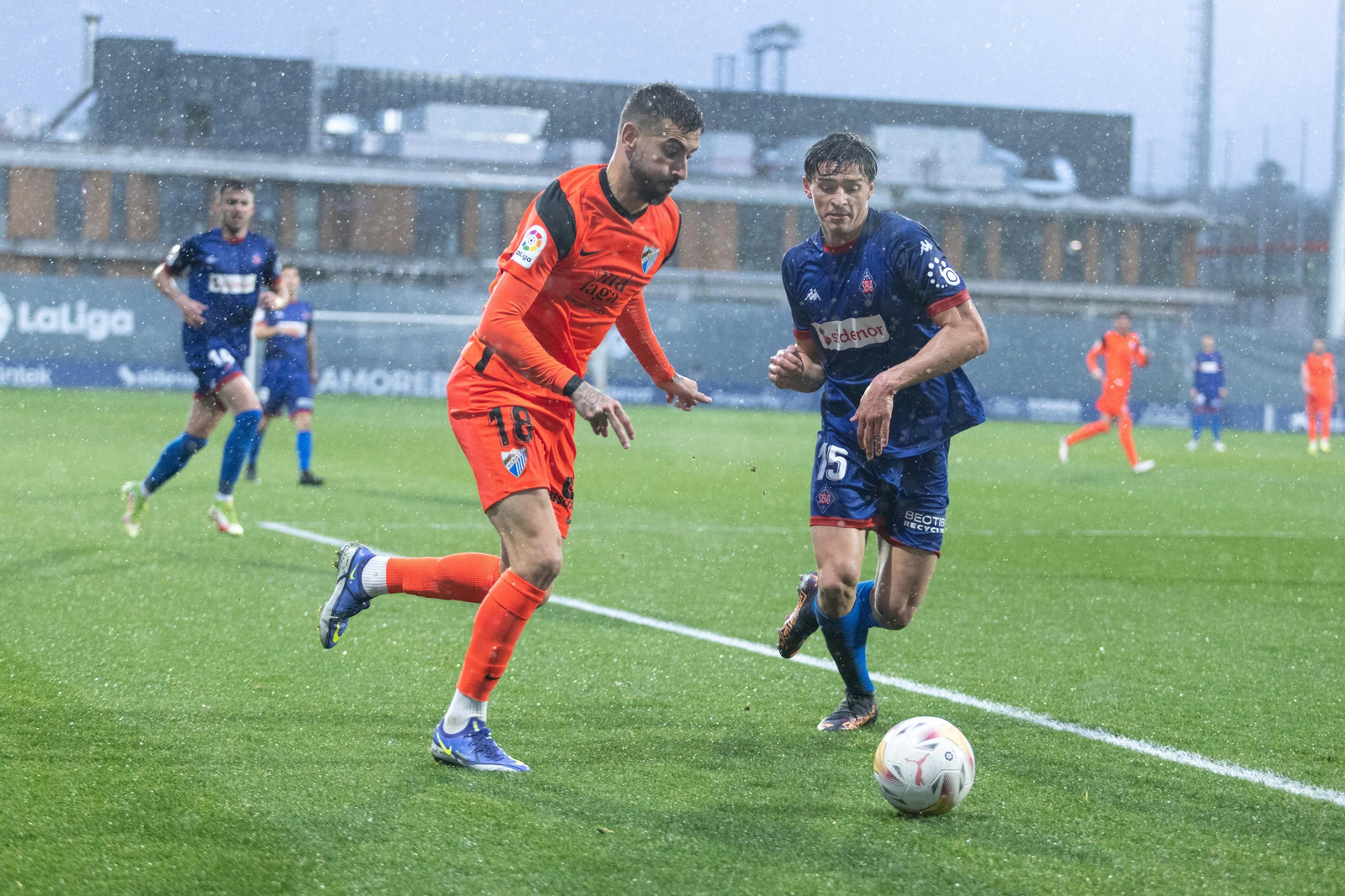 Vadillo, en el Amorebieta-Málaga CF