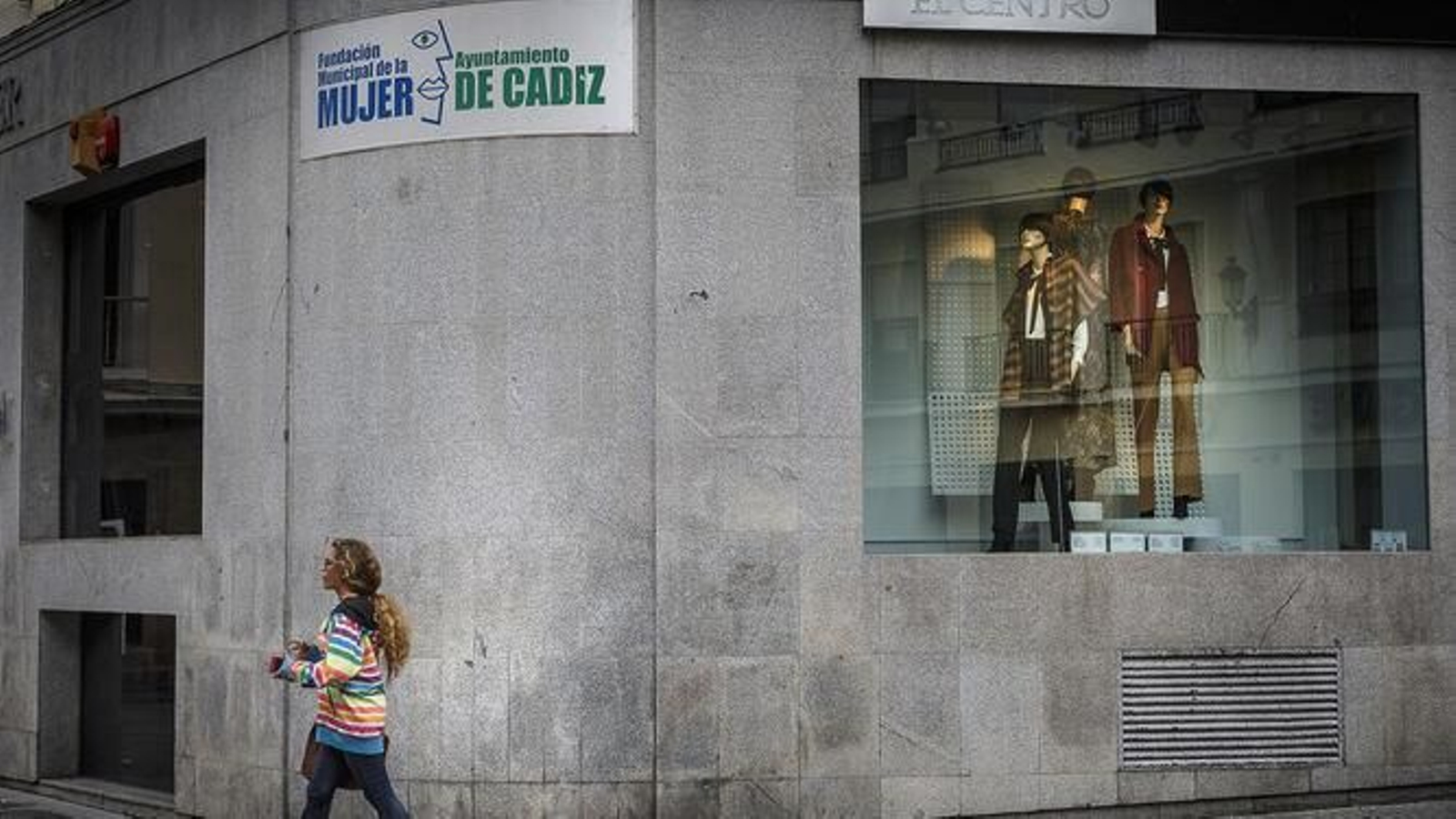 La esquina de la plaza del Palillero donde se ubicaba el busto de Mercedes Formica