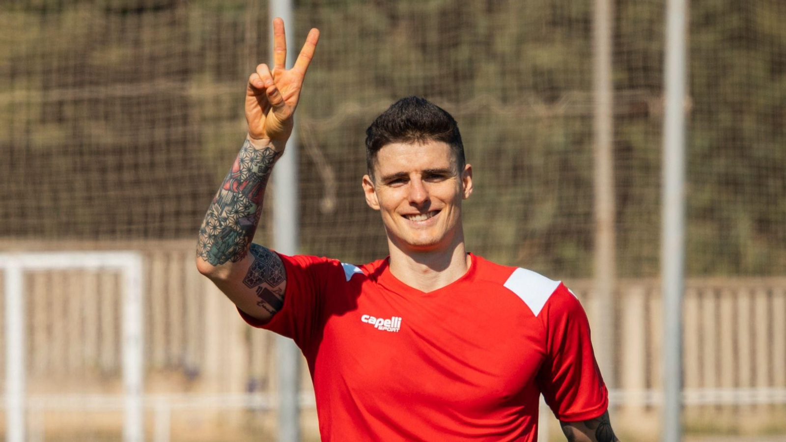 Eric Montes, en su etapa con el Algeciras.