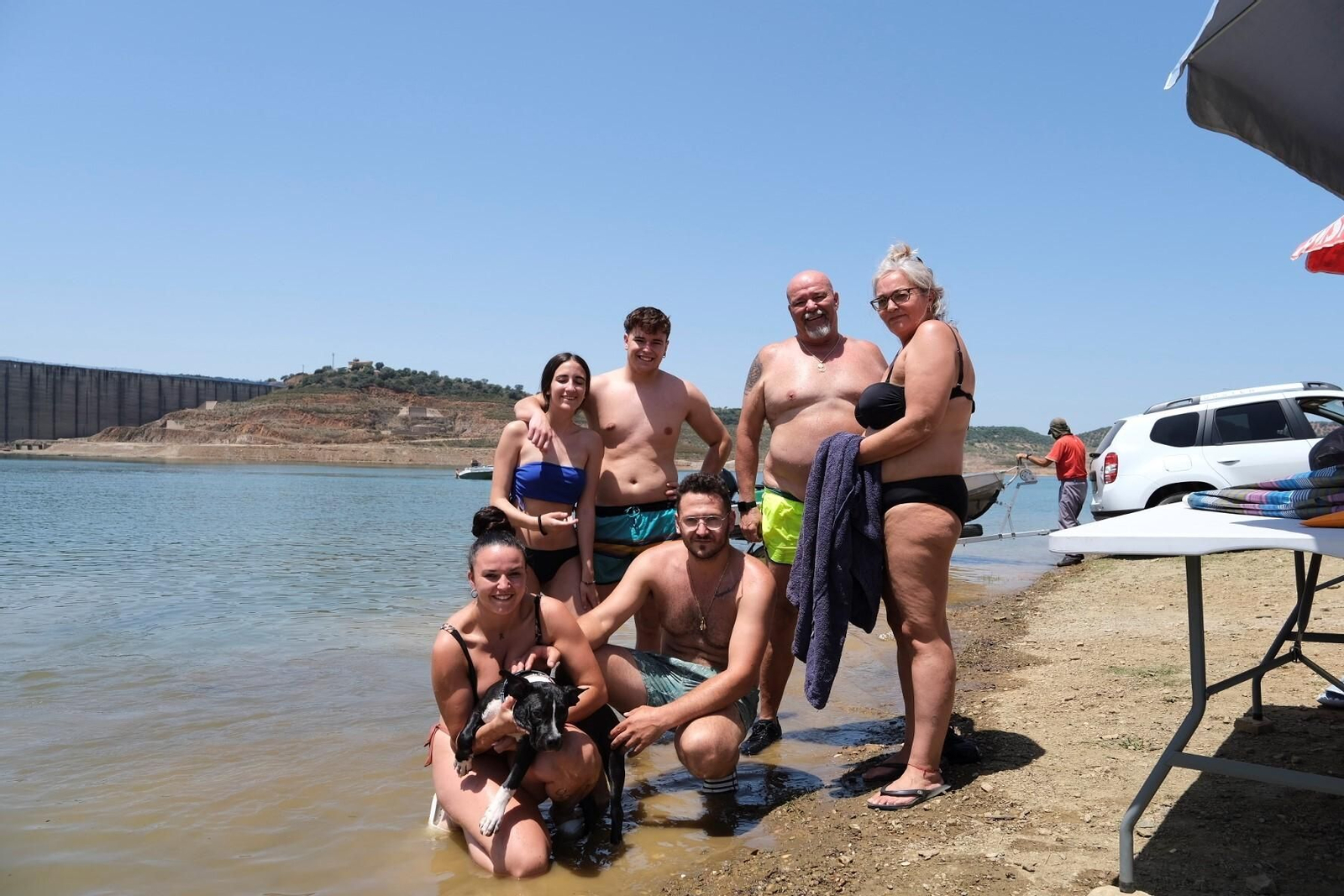 La playa de La Breña II de Almodóvar del Río, en imágenes