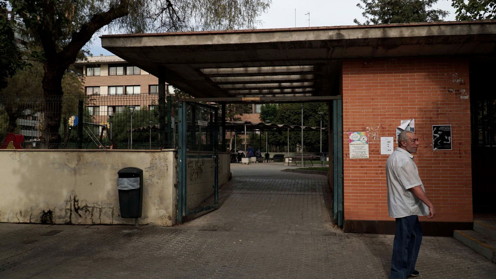 Entrada al parque de Sinaí.
