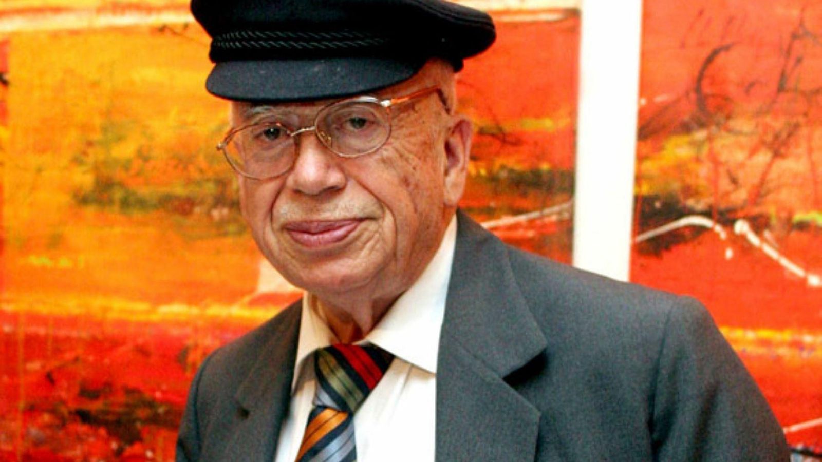 El escritor y poeta chileno Gonzalo Rojas.