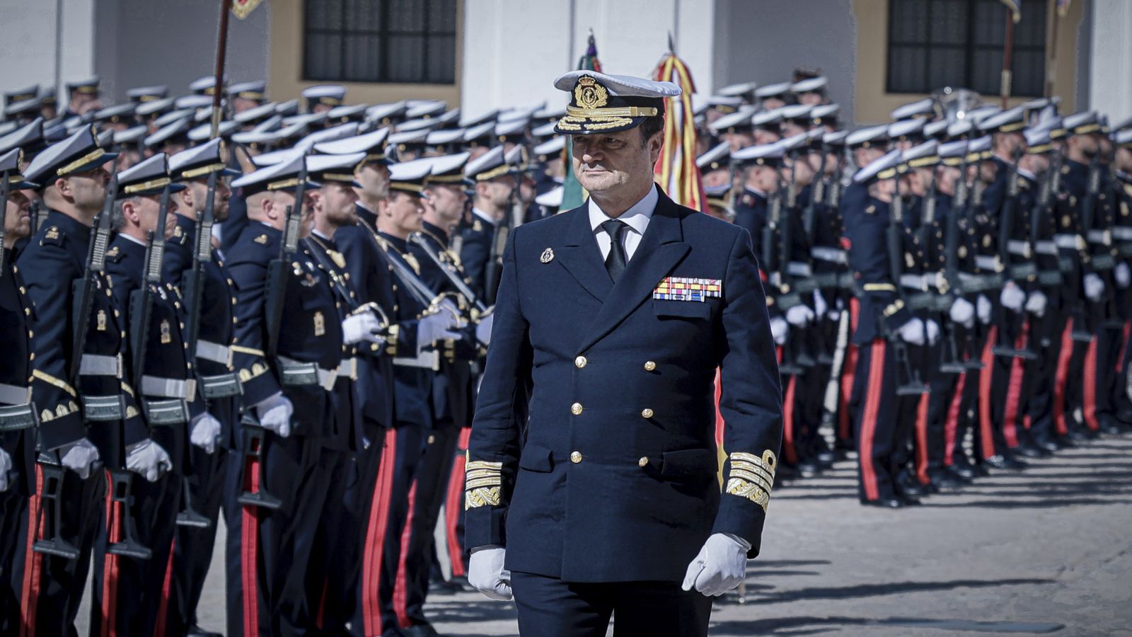 Las imágenes de la celebración del 489º Aniversario de la Infantería de Marina en Cádiz