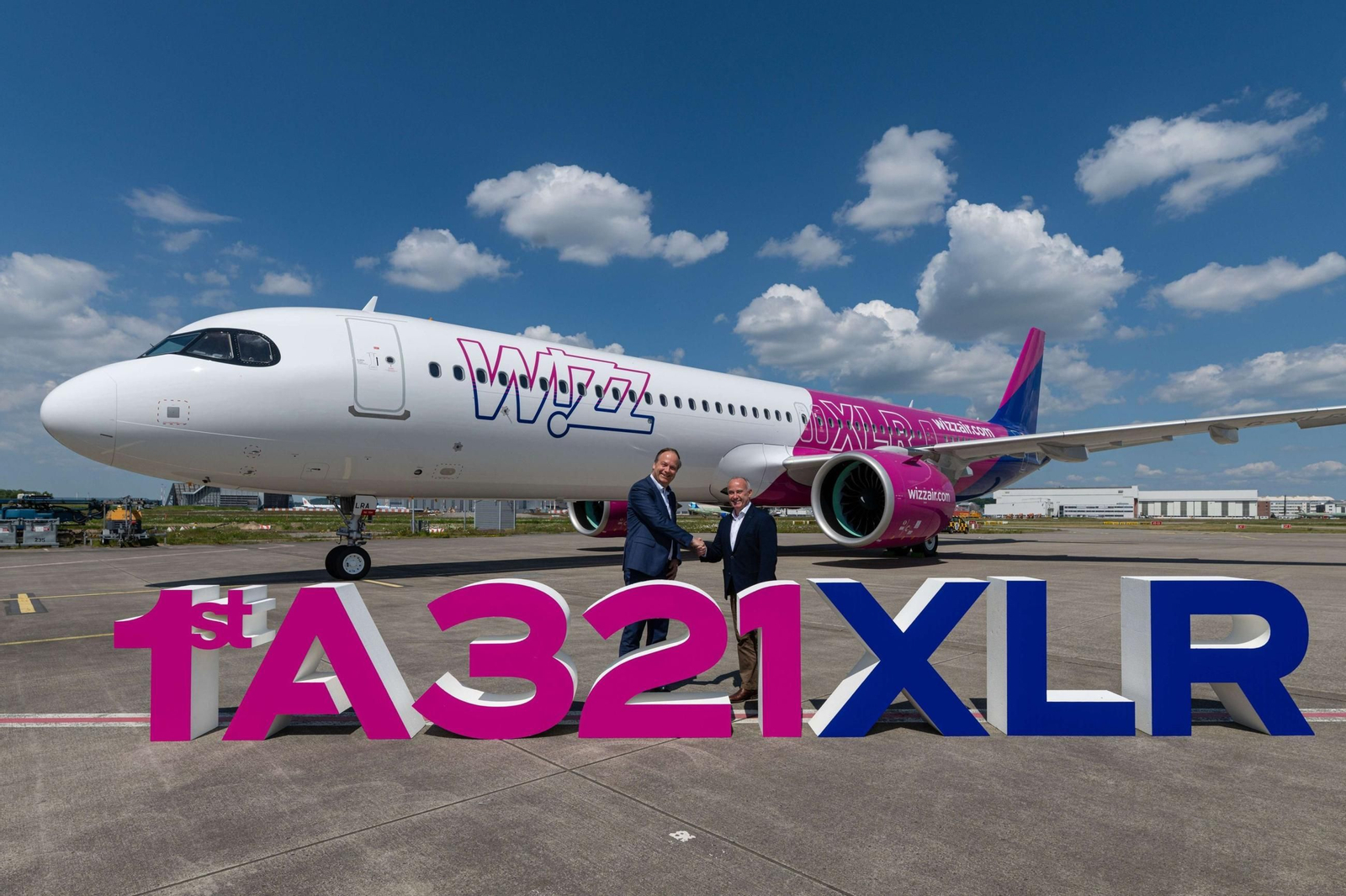 Primer A321XLR entregado a Wizz Air en mayo de 2025.