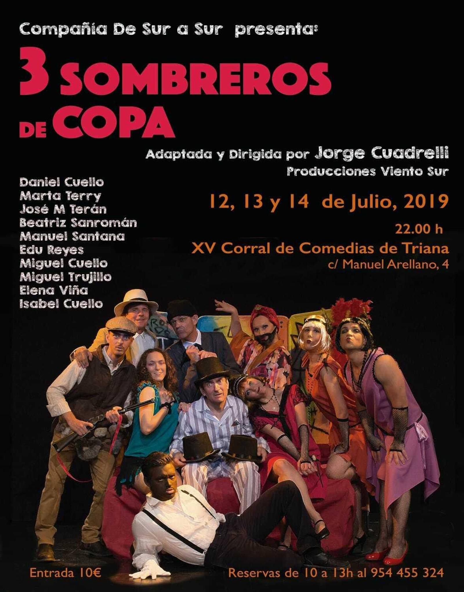 'Tres sombreros de copa', De Sur a Sur.