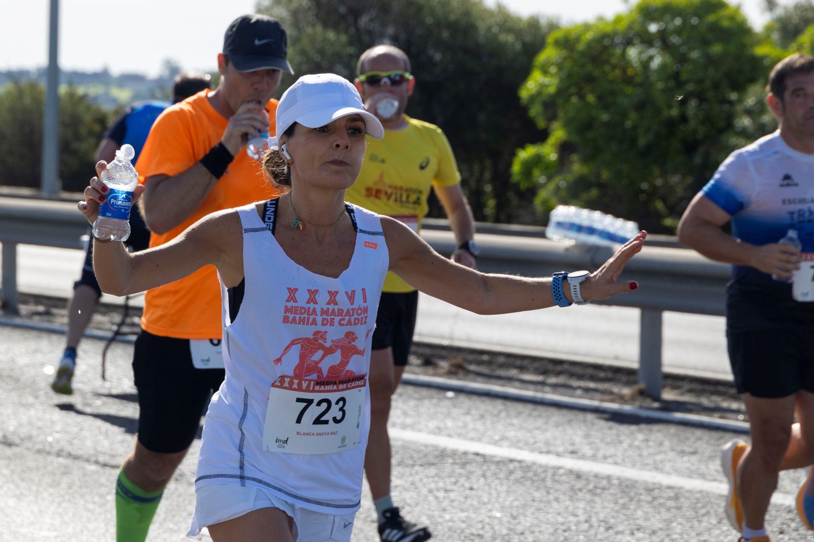 Las imágenes de la Media Maratón Bahía de Cádiz
