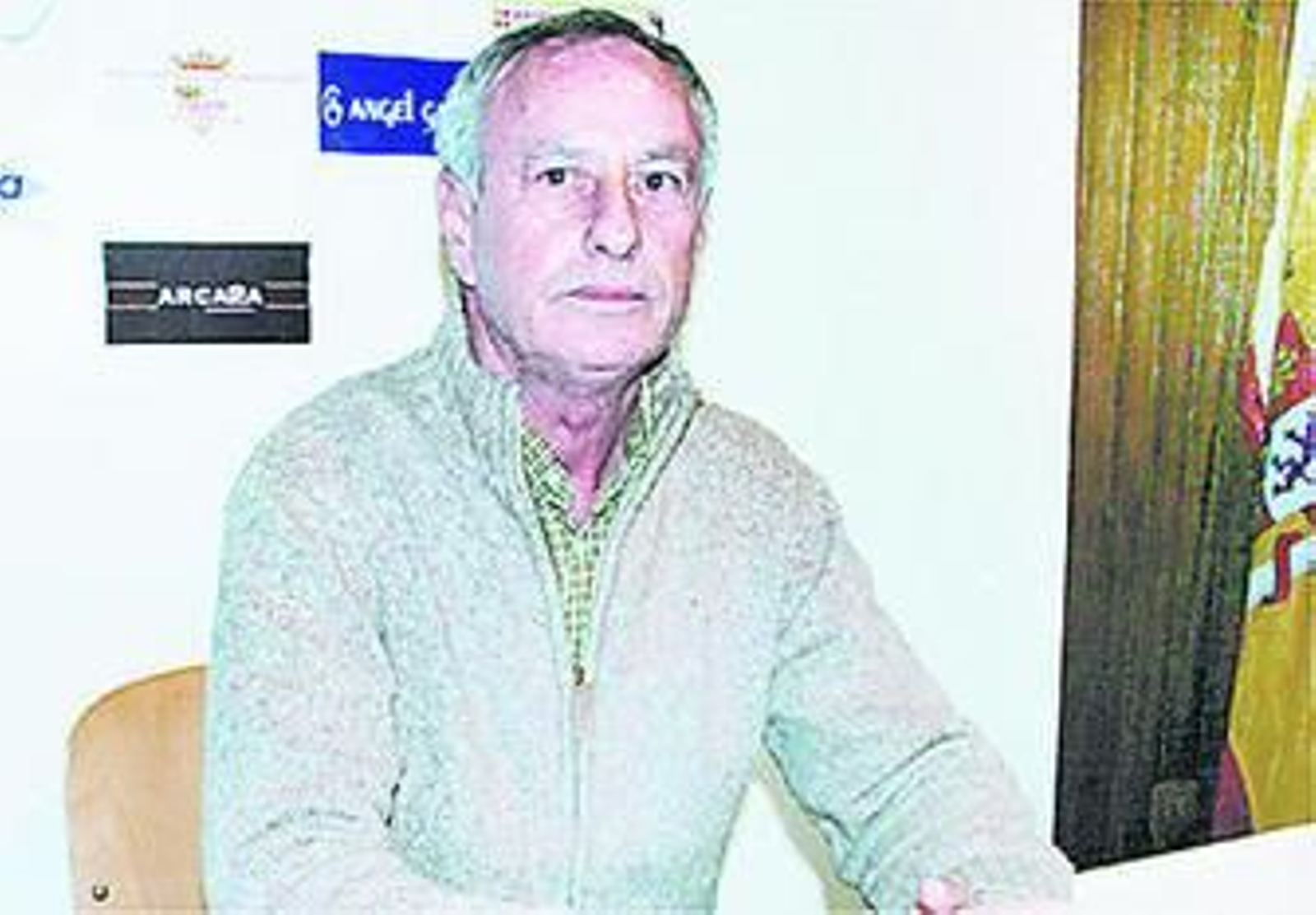 Corzo, presidente del Racing.