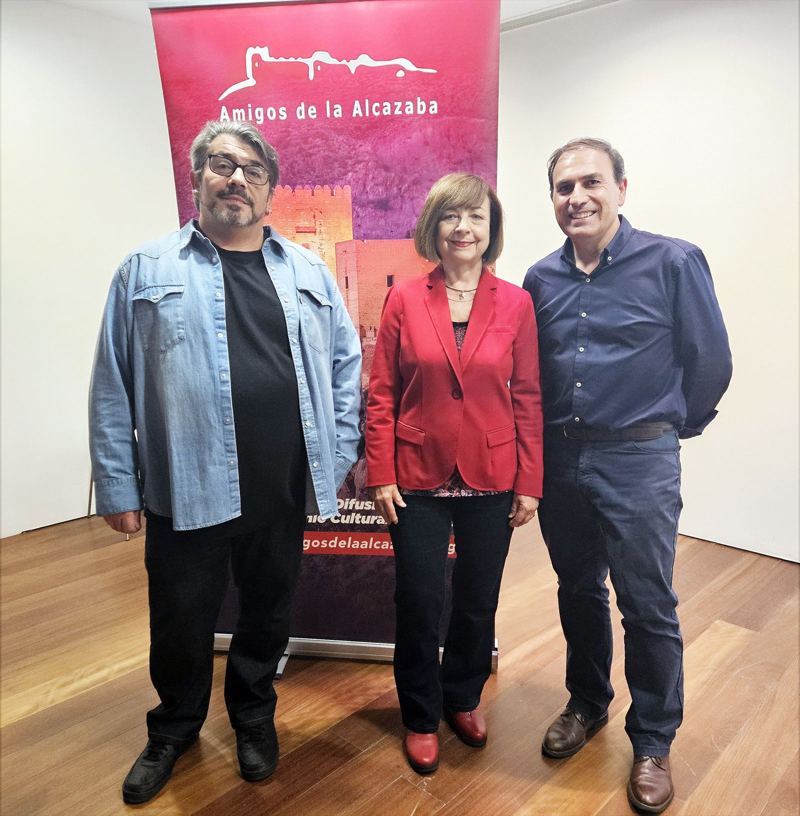 Oscar Rodríguez Barreira, María Teresa Pérez y Pablo García Pellicer.
