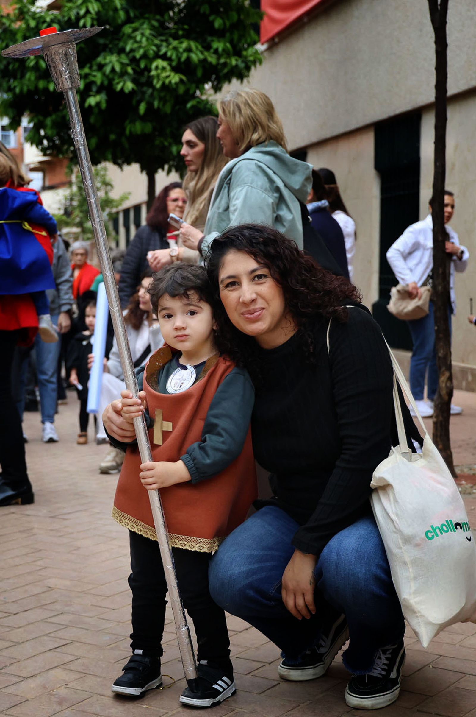 Imágenes de la procesión de la 'Escuela Infantil Mi Pequeño Puerto'