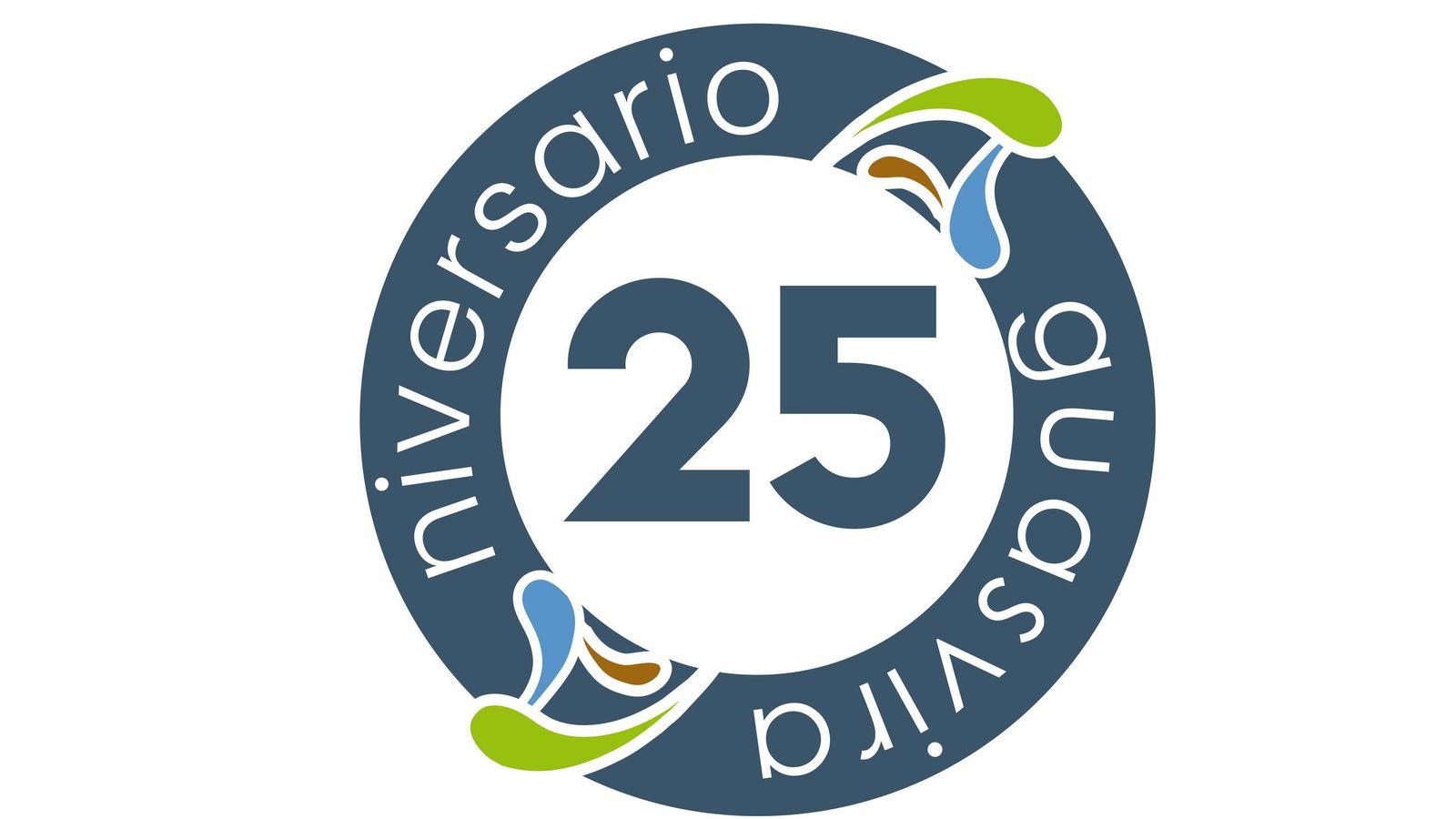 Logo del 25 Aniversario de Aguasvira.