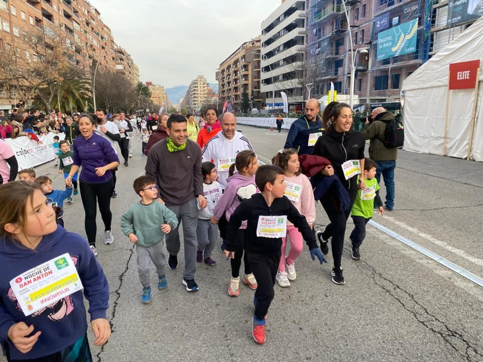 Carrera Escolar San Antón de las 17:30.