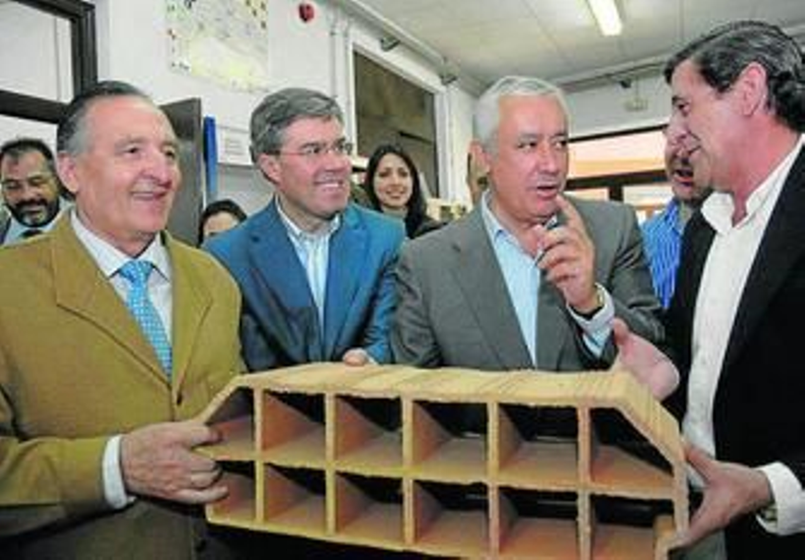 Javier Arenas, ayer en Jaén.