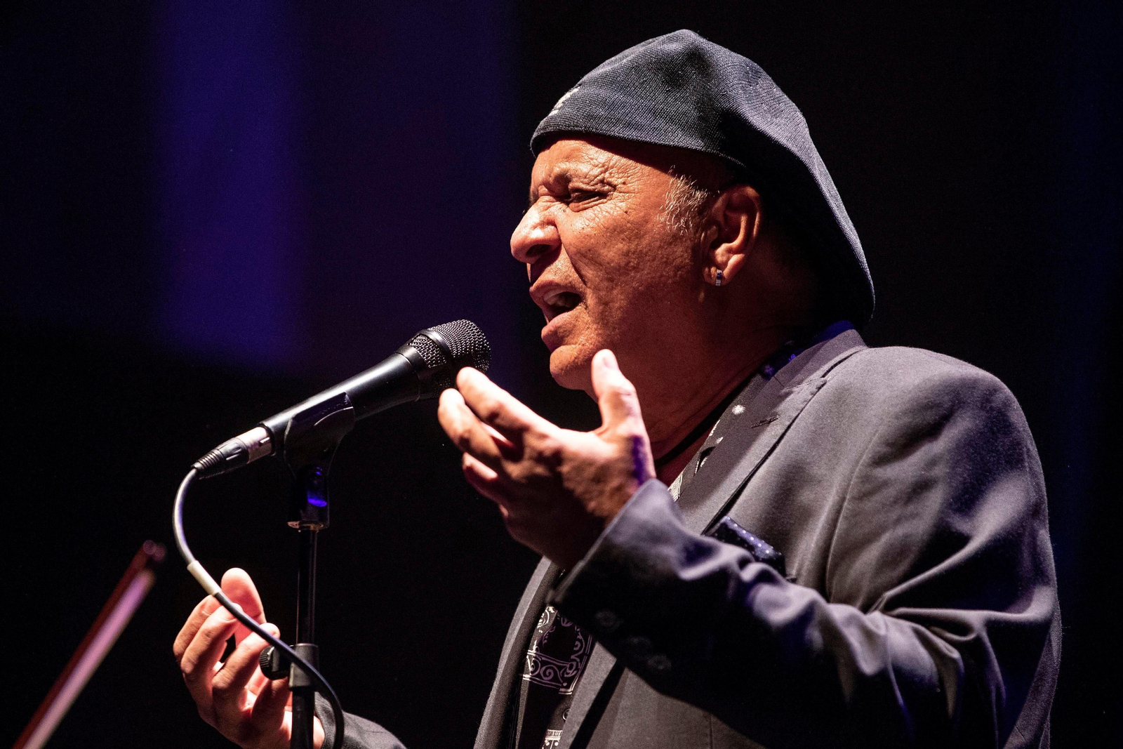 Manuel Moreno 'El Pele', durante una actuación.