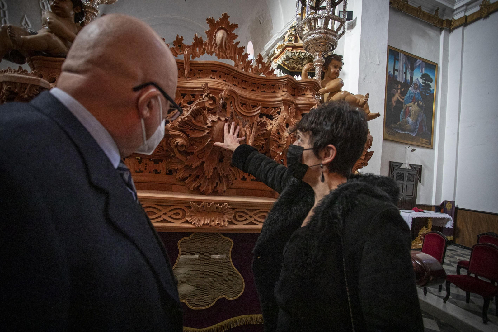 Imágenes del nuevo paso del Nazareno de Cádiz