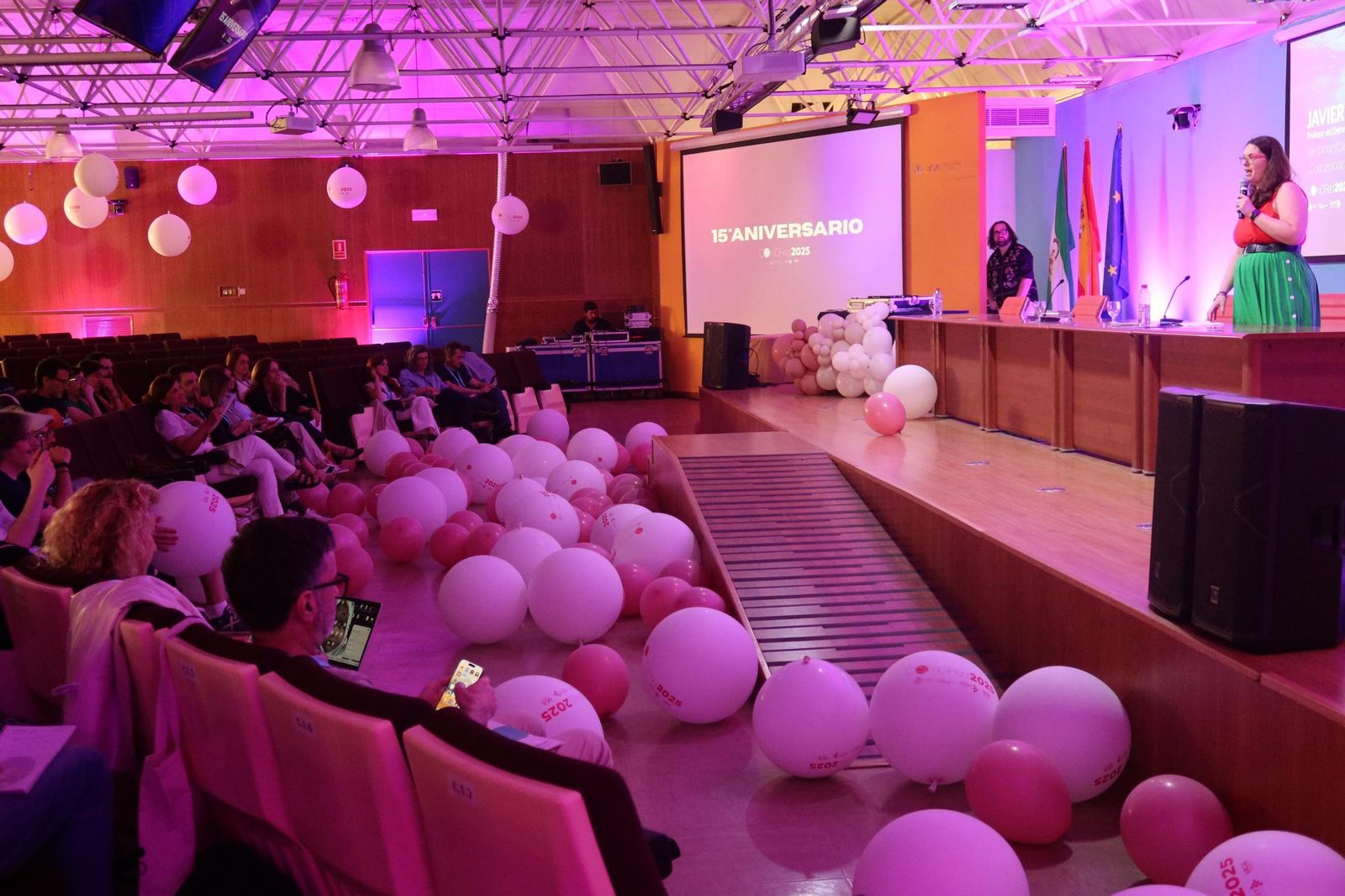 Un momento de la actual ediciónde ComCiRed en la UCA.