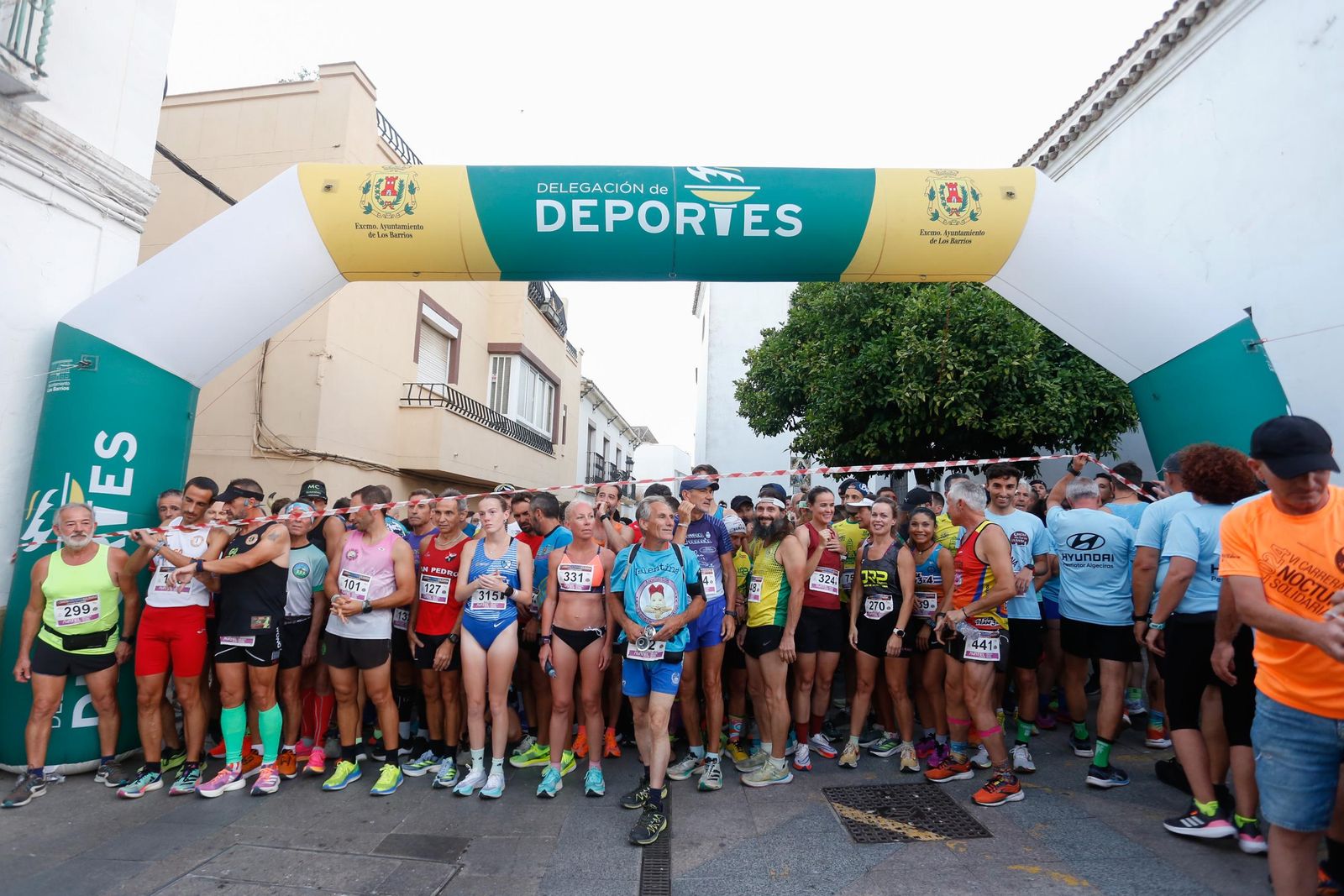 Fotos de la carrera nocturna de Los Barrios