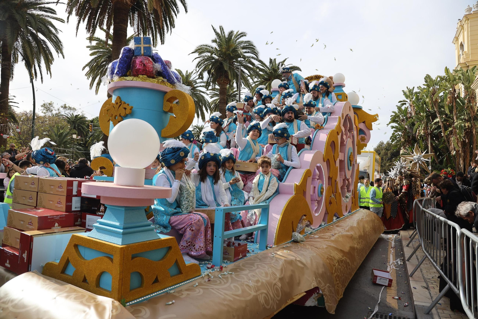 La Cabalgata de Reyes Magos de Málaga, en imágenes