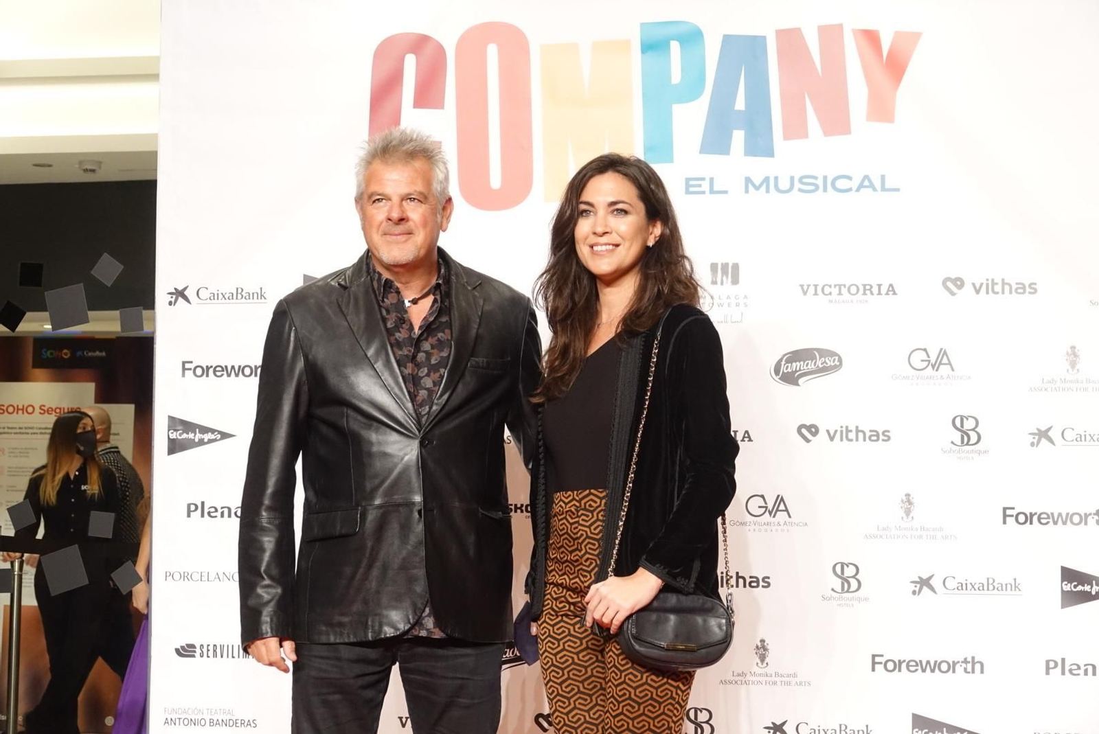 Las fotos de la alfombra roja por el estreno de 'Company' con Banderas en el Teatro del Soho