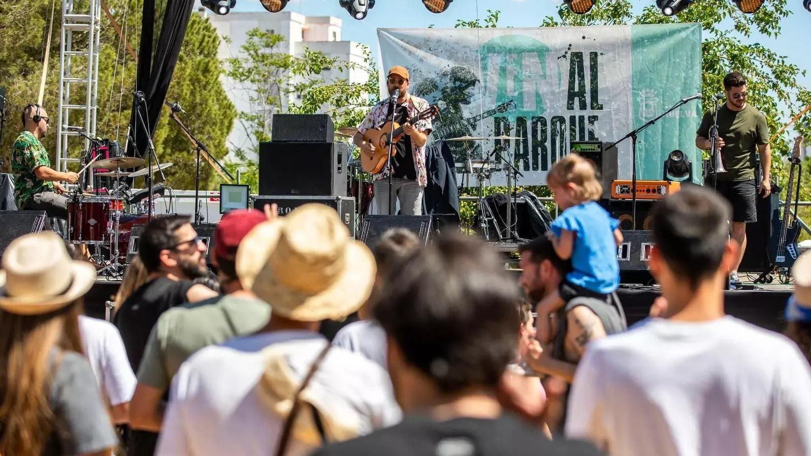 Concierto del certamen Ven al Parque, en una imagen de archivo.