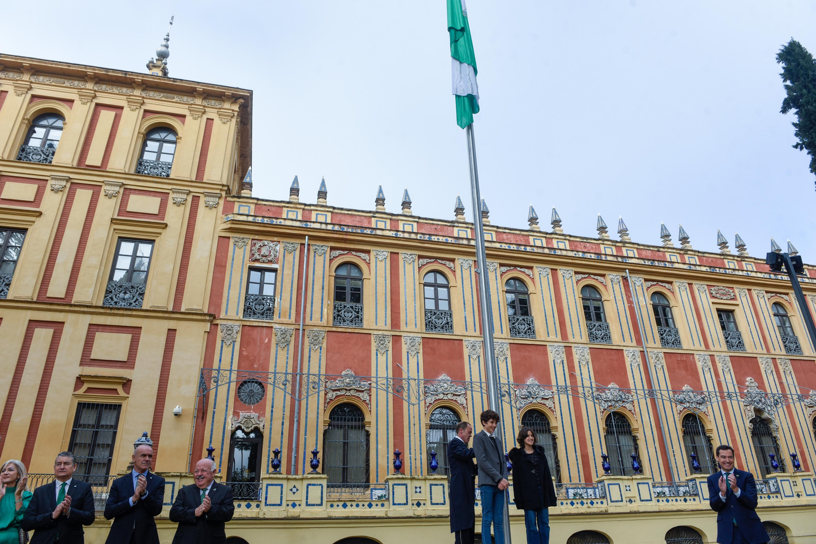 El primer Día de la Bandera, en imágenes