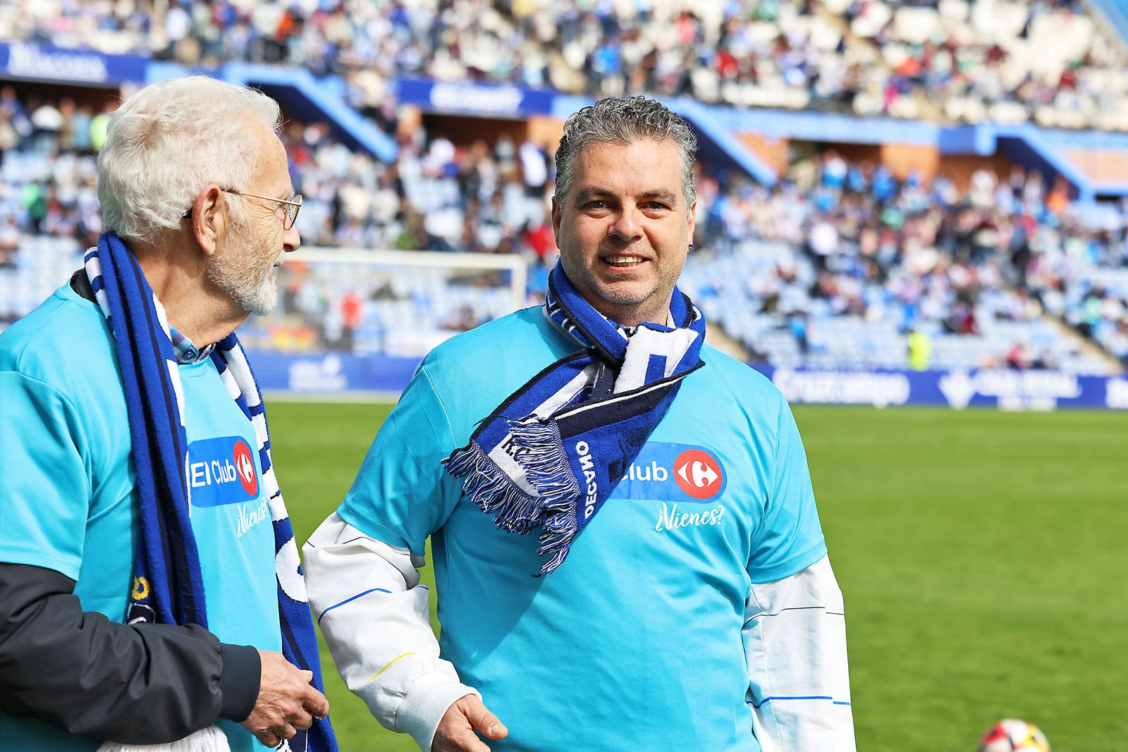 Ambiente en las gradas del Recreativo de Huelva vs AD Ceuta FC