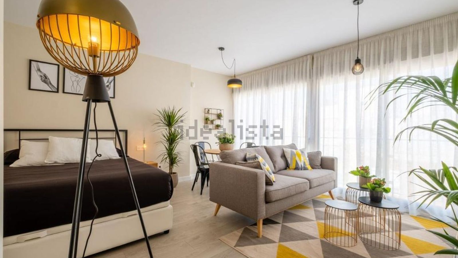 Un estudio de 20 metros cuadrados en el barrio de la Trinidad en Málaga Un estudio de 20 metros cuadrados en el barrio de la Trinidad en Málaga