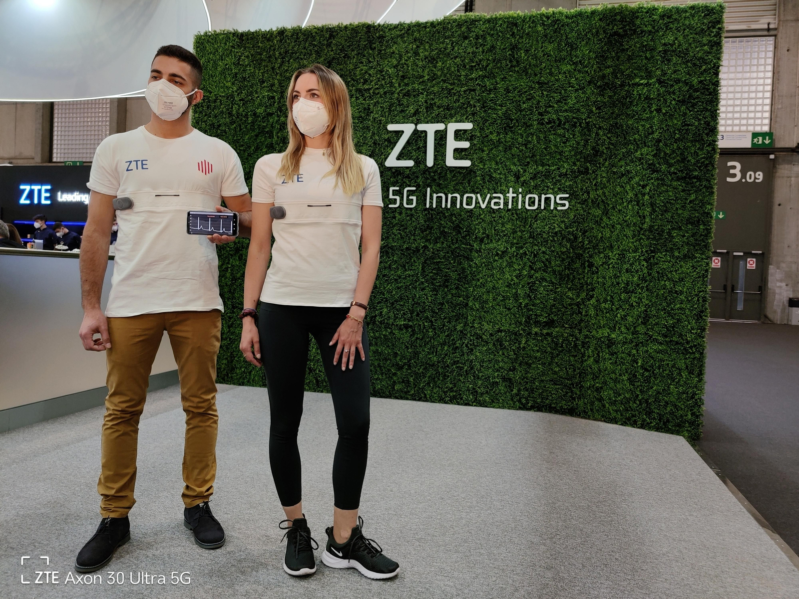 ZTE presenta una camiseta que monitoriza parámetros biovitales gracias al 5G ZTE presenta una camiseta que monitoriza parámetros biovitales gracias al 5G