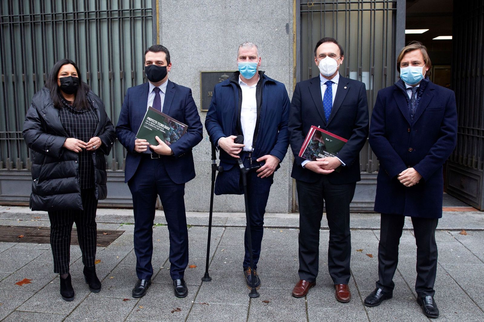 Presentación del proyecto en Madrid.