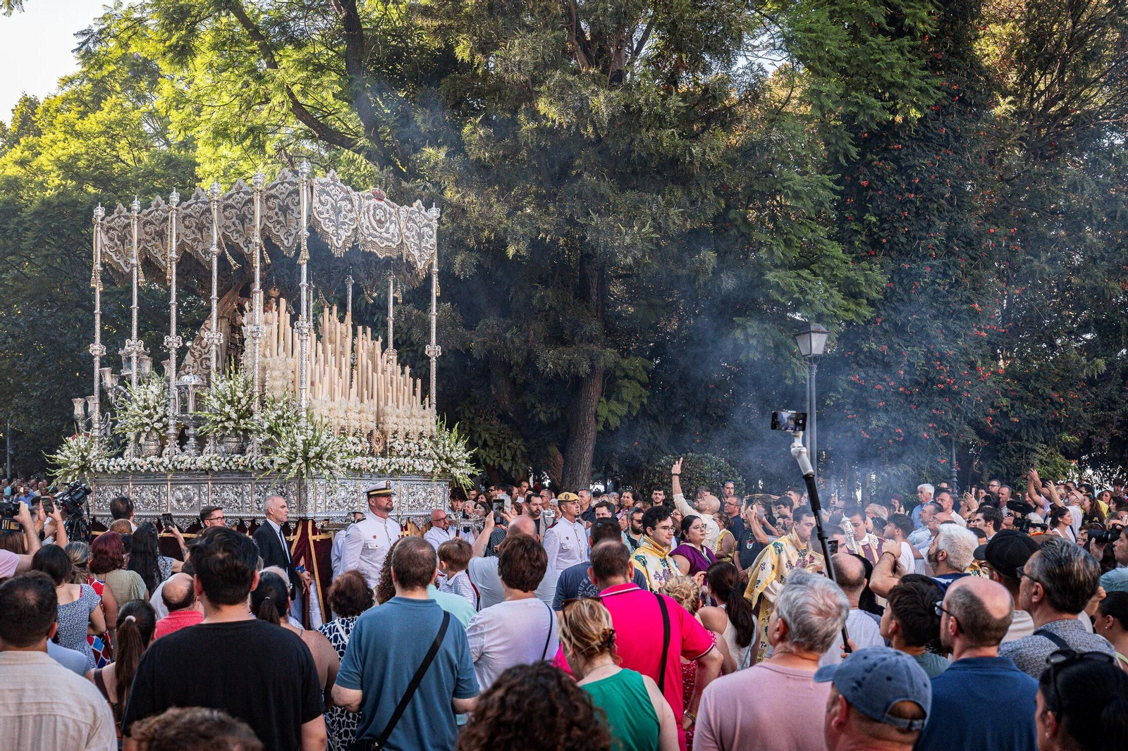 Imagen de la procesión de la Viergen del Carmen el pasado 16 de julio.