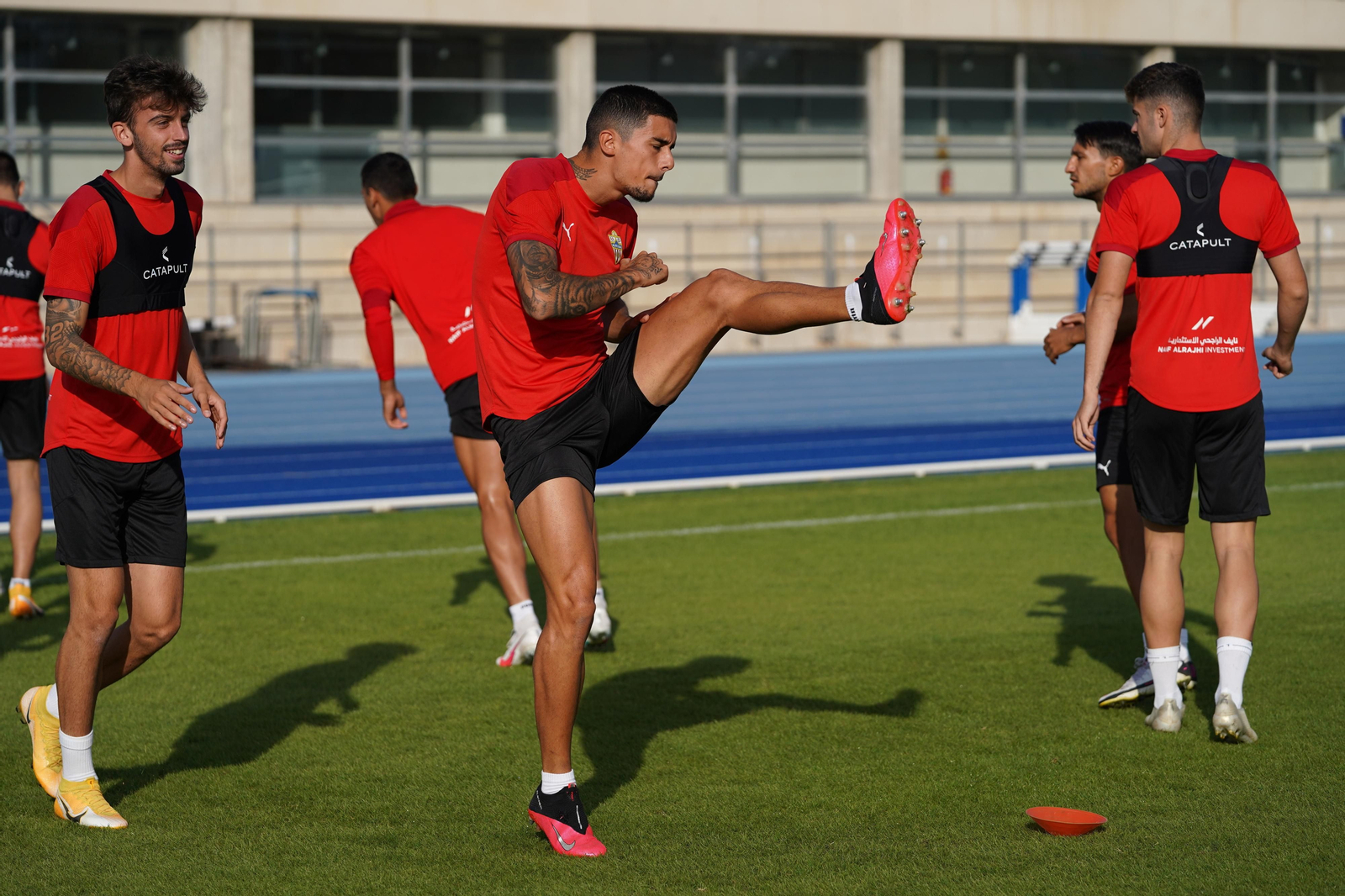 Fotogalería del entrenamiento del Almería, viernes 9