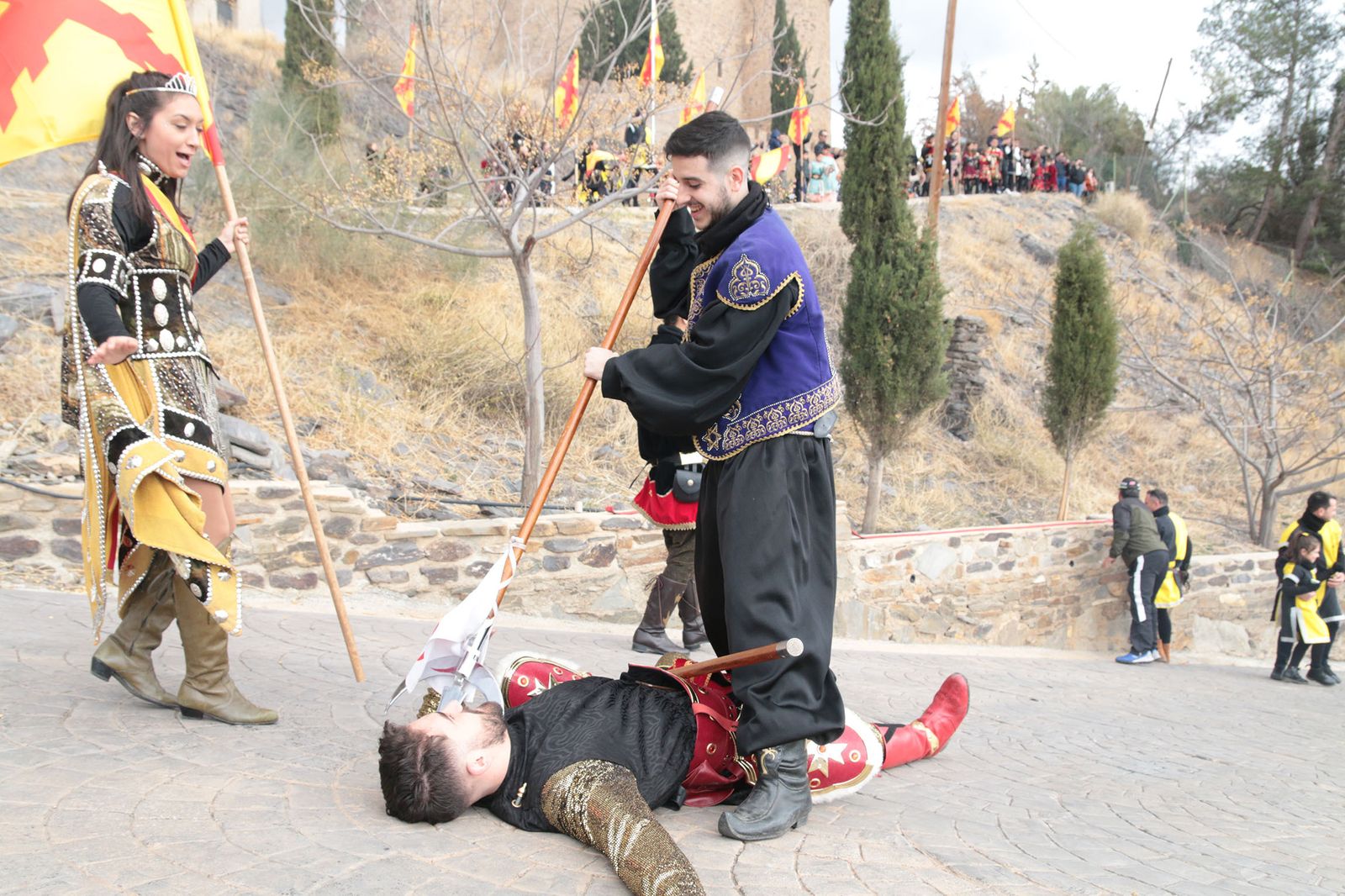 Los Moros y Cristianos de Gérgal se enfrentan en las fiestas de San Sebastián
