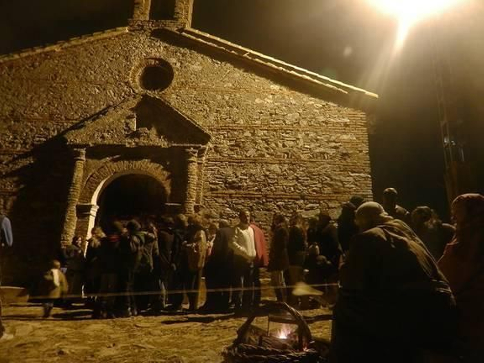 Belén Viviente de Galaroza en la Ermita de Santa Brígida