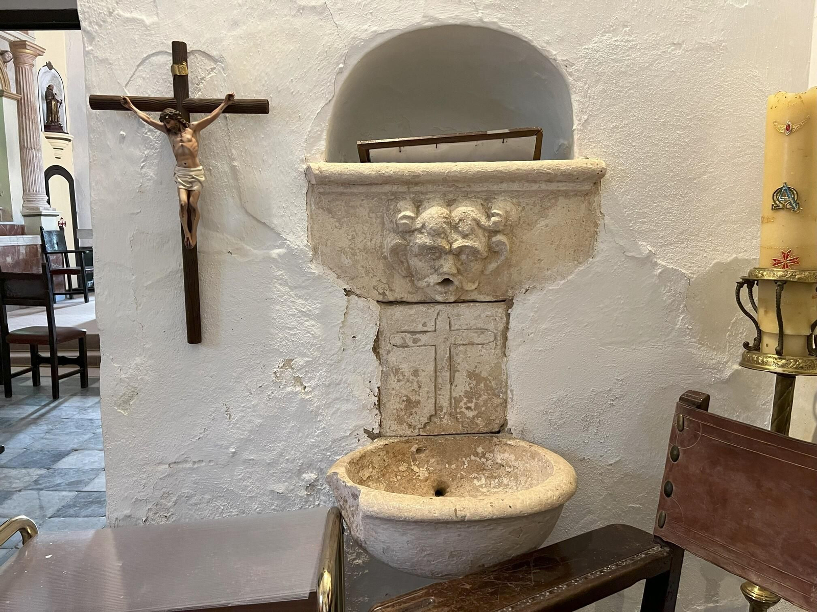 Interior de los Santos Mártires