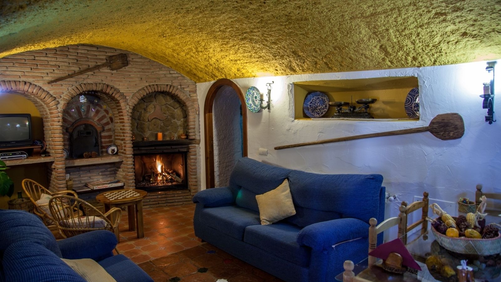 Casas cueva de Cazorla.