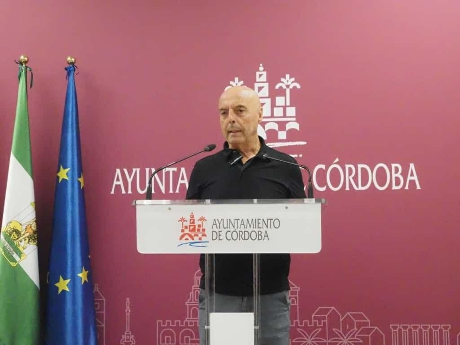 El portavoz municipal del PSOE, Antonio Hurtado