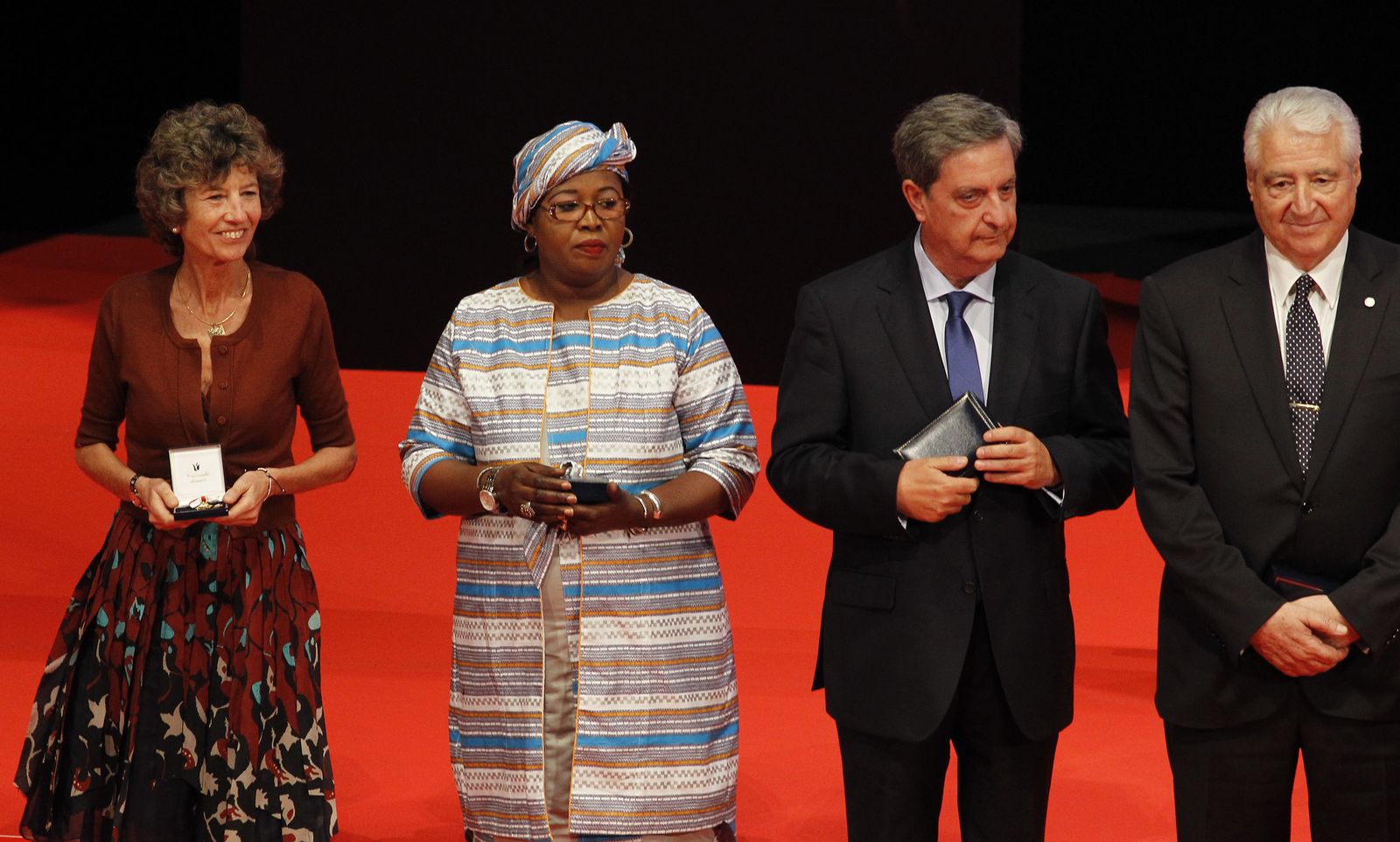 La entrega de Medallas de Oro de la Cruz Roja