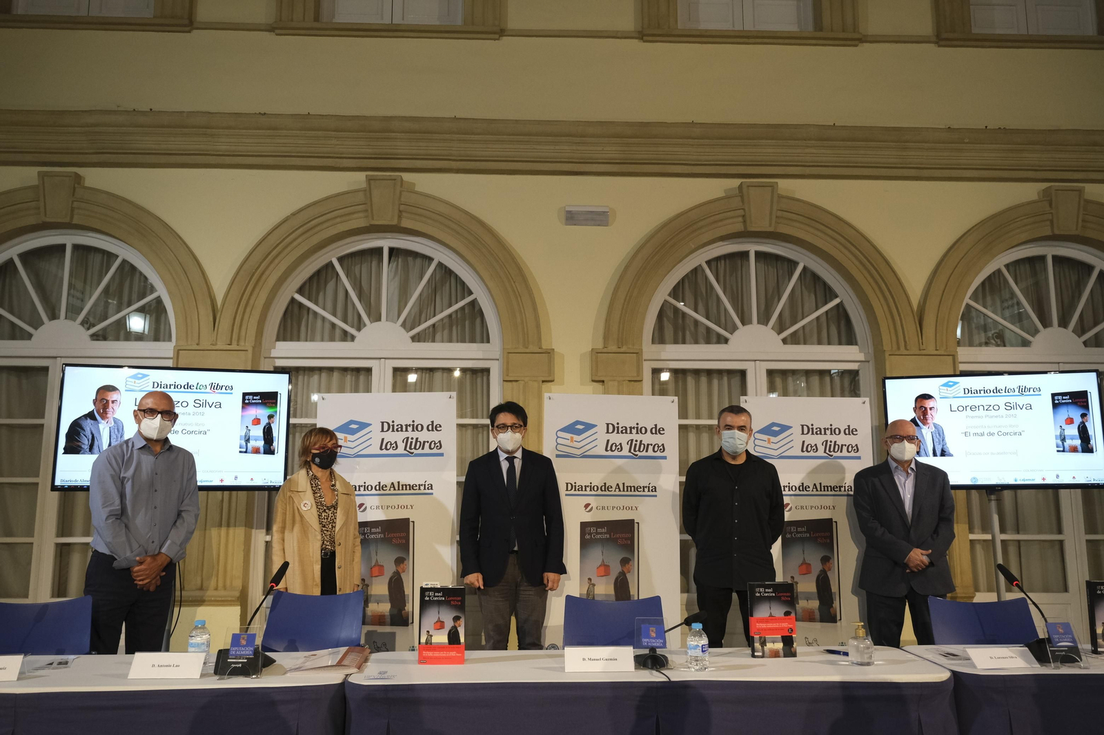 Fotogalería El Diario de los Libros. Lorenzo Silva.