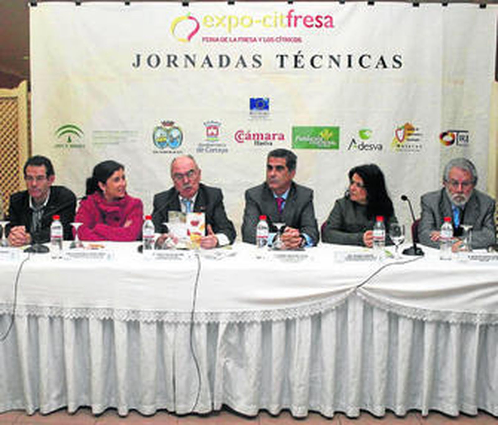 Mesa redonda sobre las Jornadas Técnicas que comenzaron ayer.