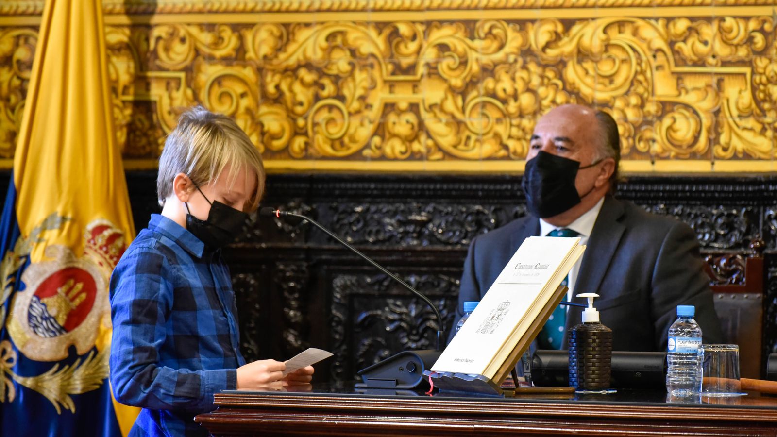 Las fotos del Pleno Infantil del Ayuntamiento de Algeciras