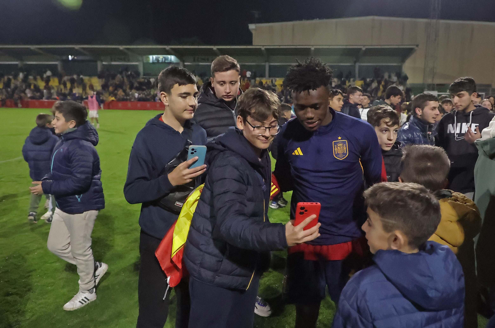 Las mejores fotos del España - Italia sub-17: Camarda, Oyono, Iago y Reyes en Los Barrios