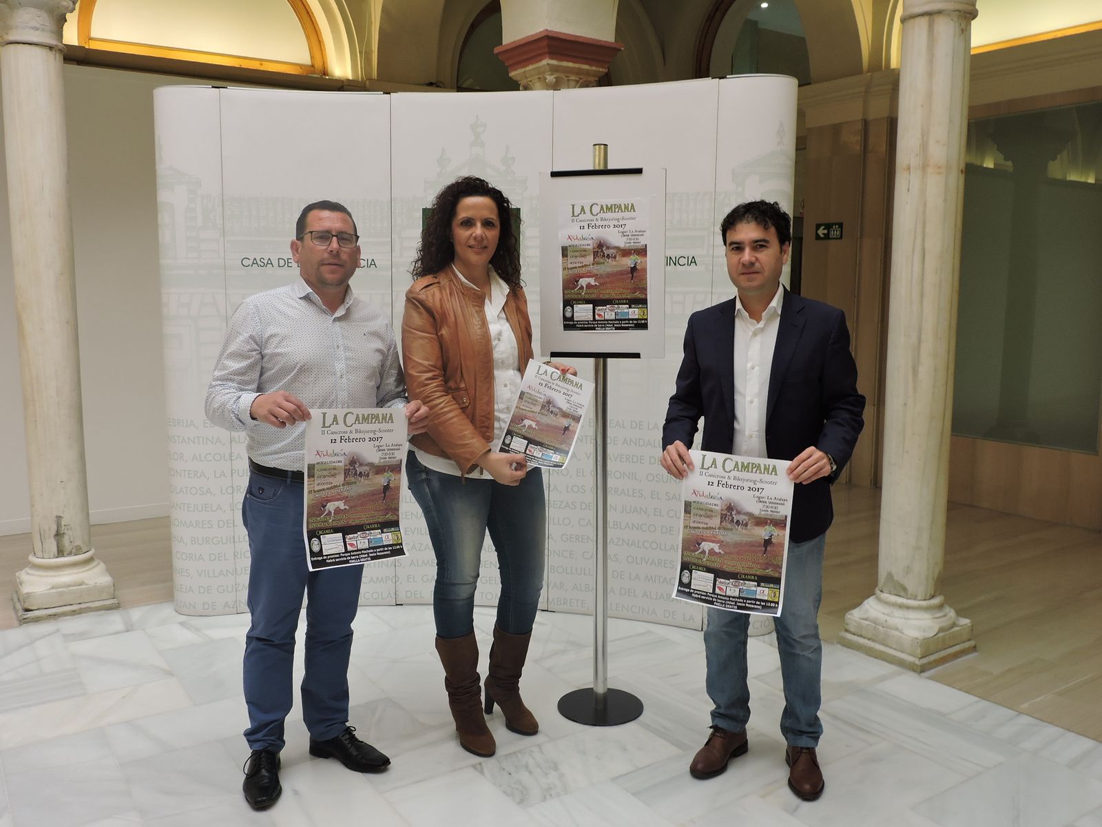 La diputada Rocío Sutil, ayer en la presentación del evento canino.