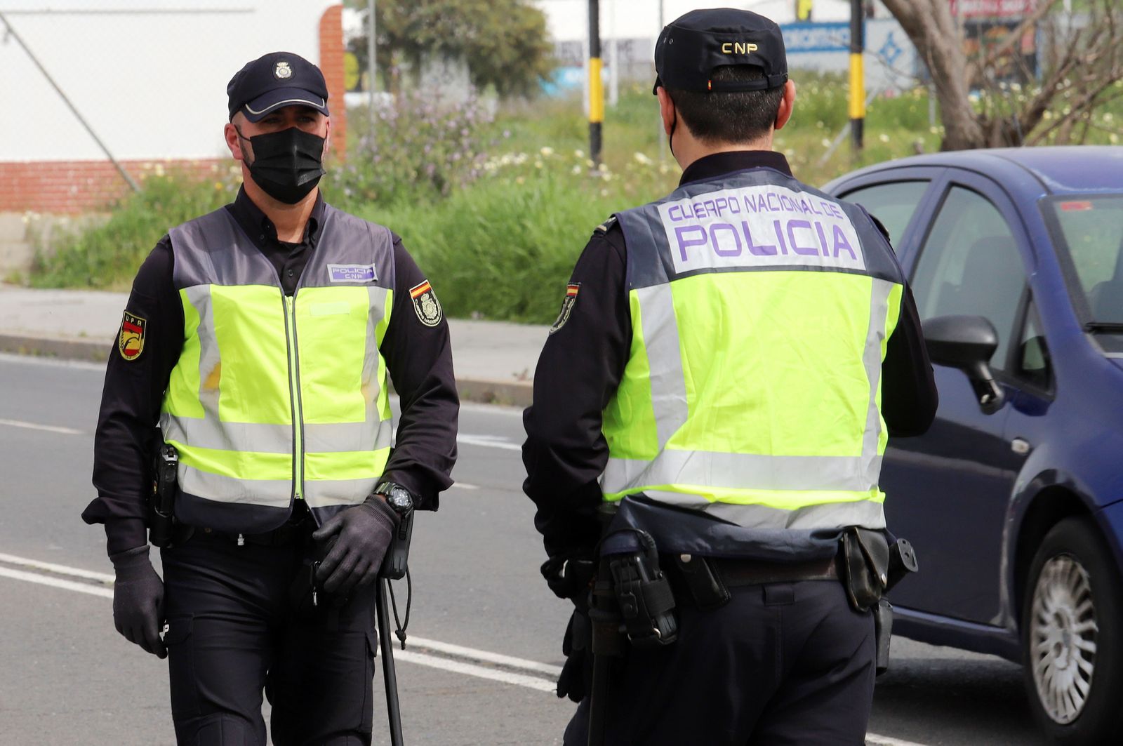 Agentes de la Policía Nacional.