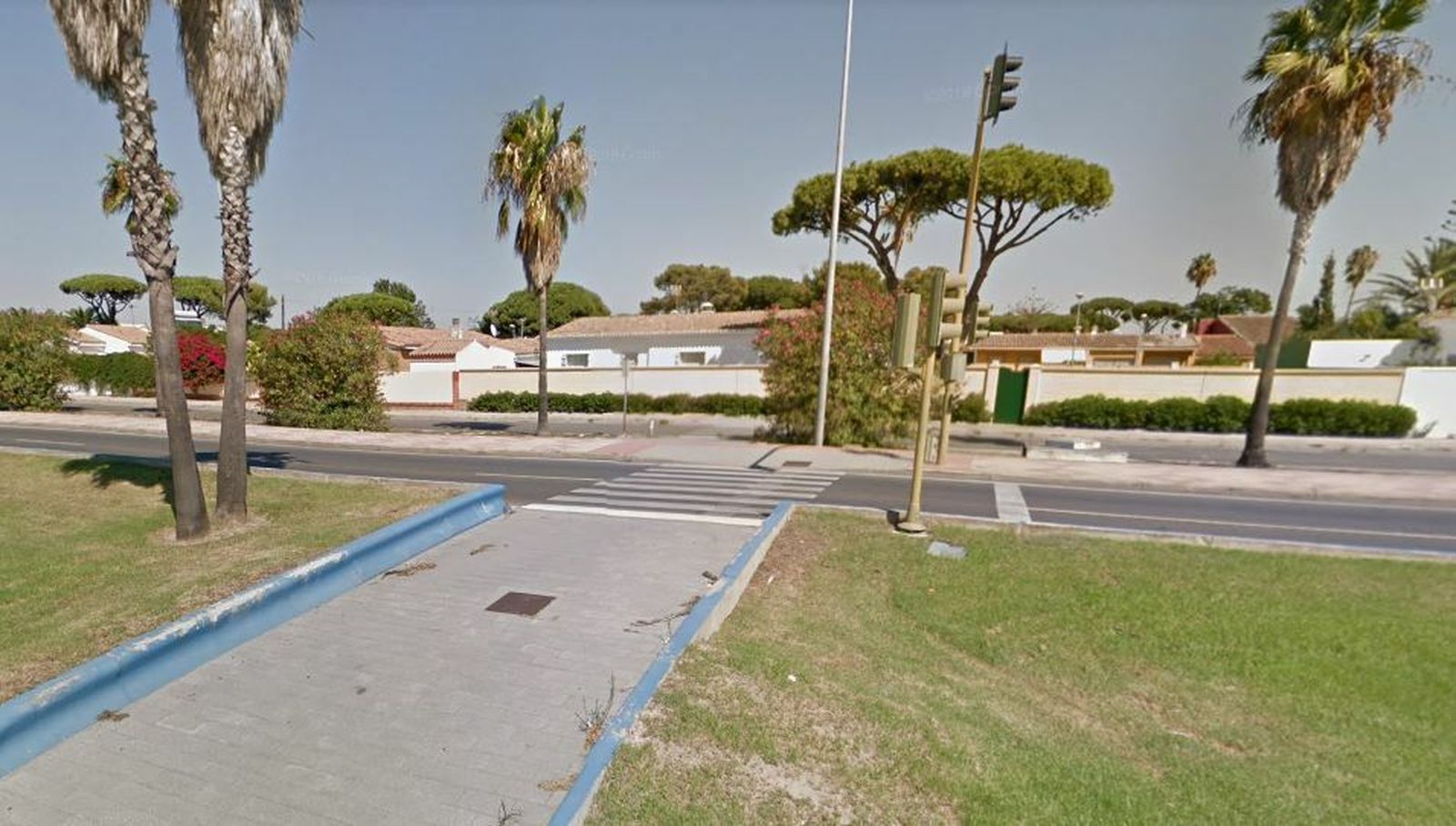 Una imagen de archivo del cruce en el que se ha producido el atropello mortal.