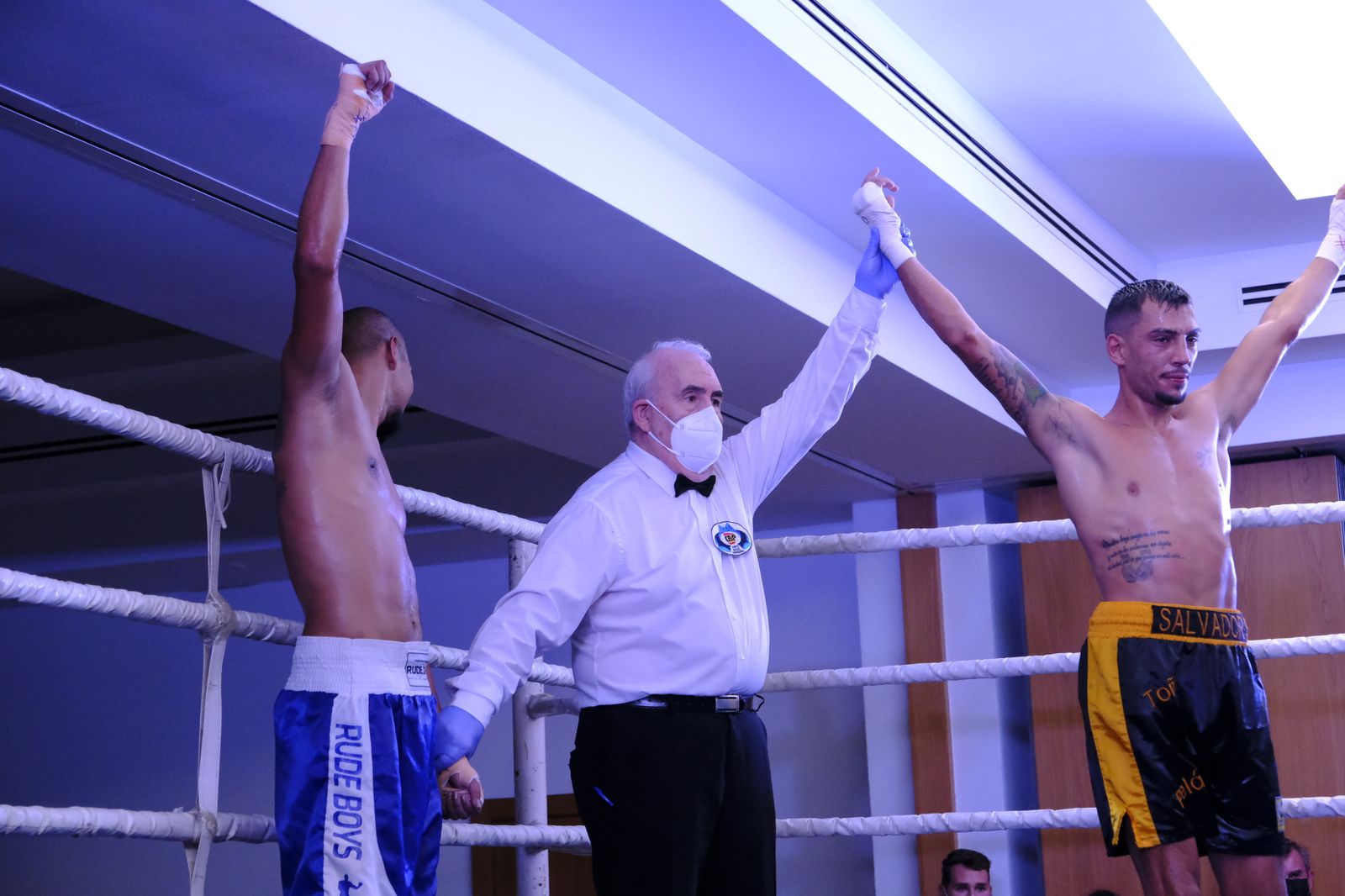 Fotogalería de la velada de boxeo Diamonds Boxing